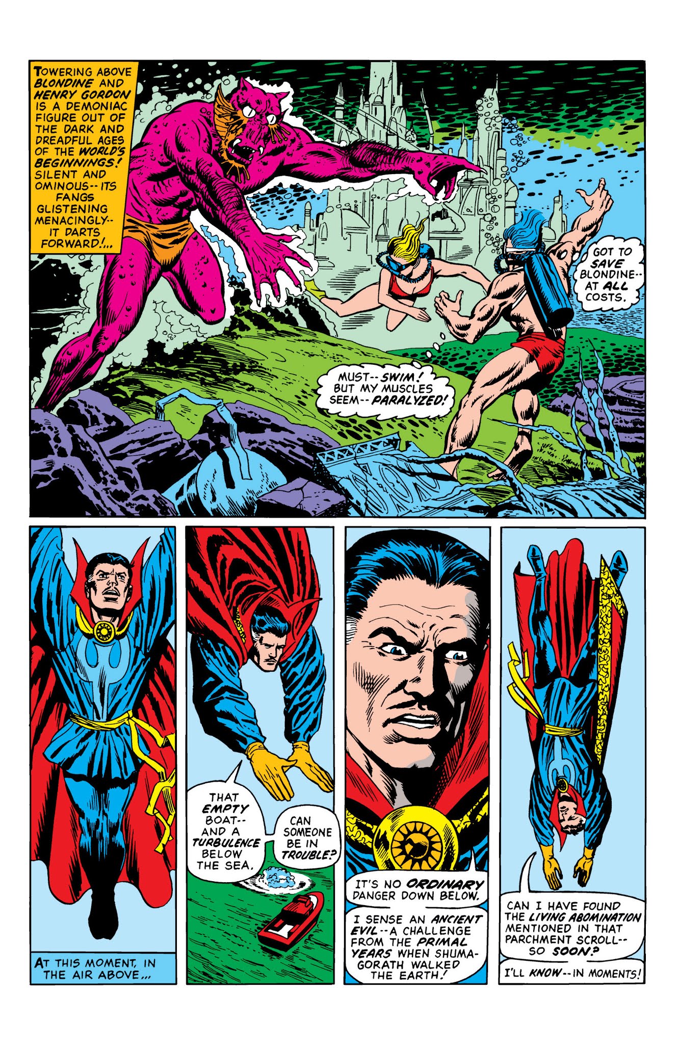 Read online Marvel Masterworks: Doctor Strange comic -  Issue # TPB 4 (Part 3) - 33