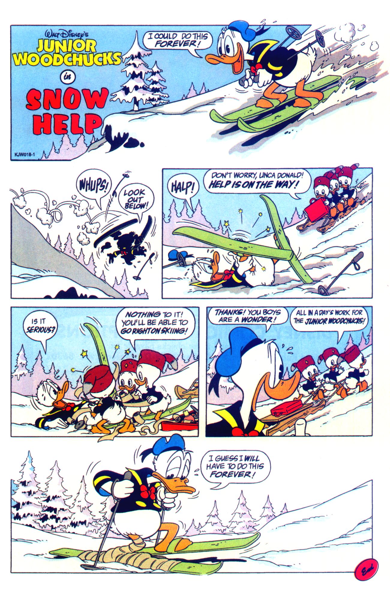 Read online Walt Disney's Junior Woodchucks Limited Series comic -  Issue #2 - 21
