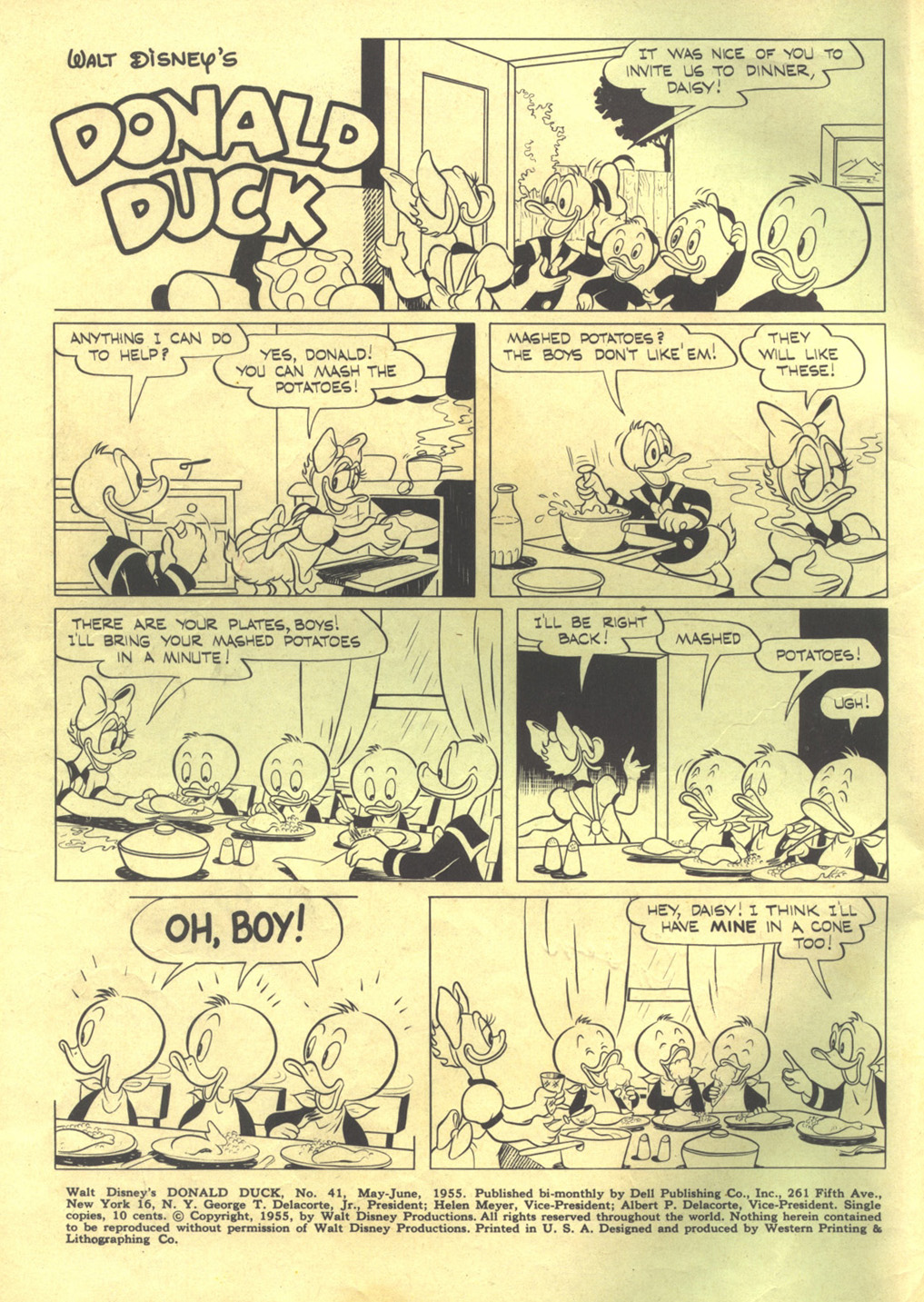 Read online Walt Disney's Donald Duck (1952) comic -  Issue #41 - 2