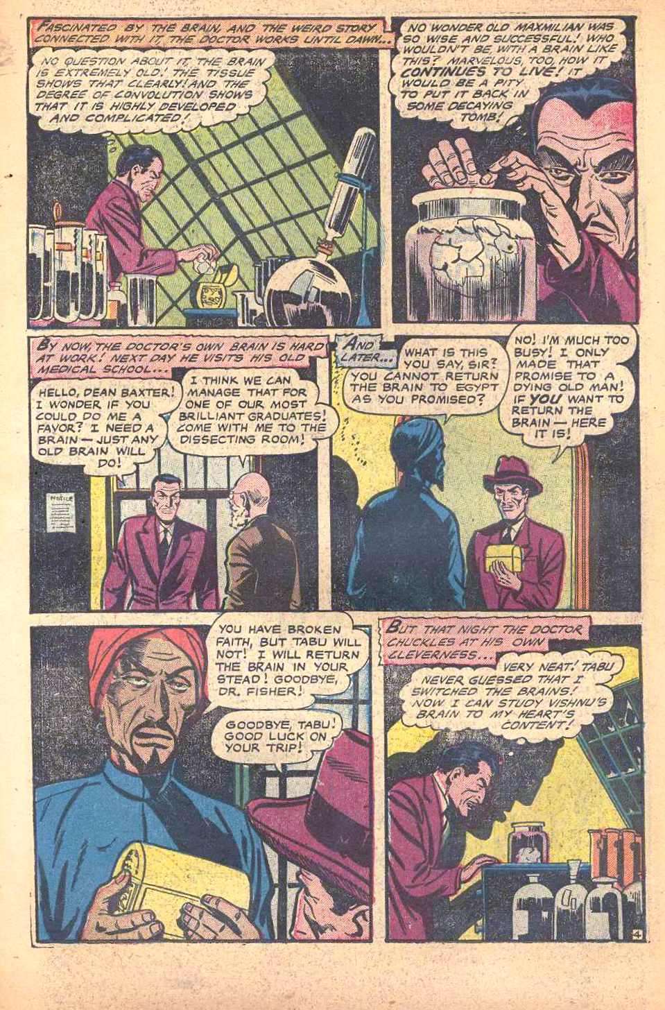 Read online Voodoo (1952) comic -  Issue #12 - 6