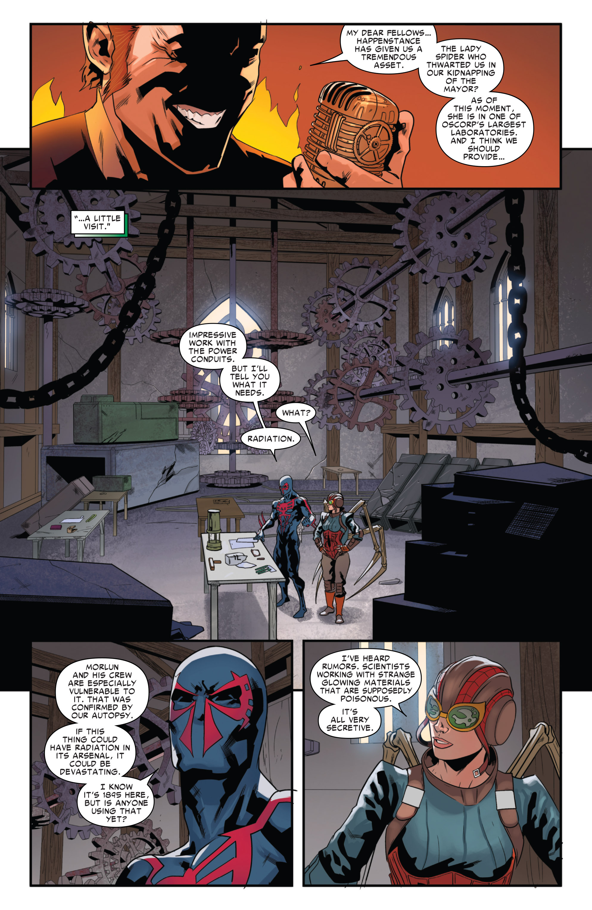 Read online Spider-Man 2099 (2014) comic -  Issue #8 - 9