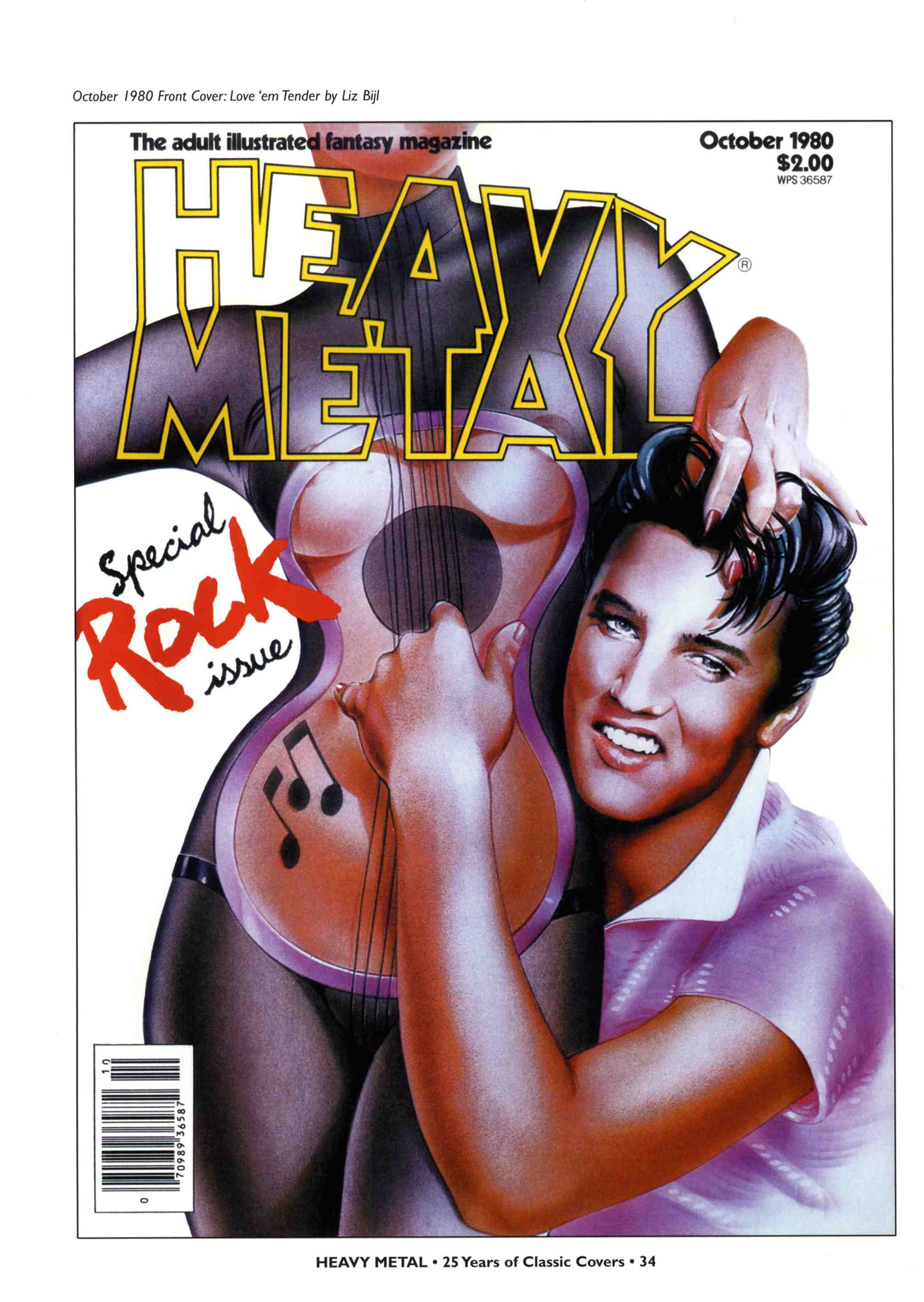 Read online Heavy Metal: 25 Years of Classic Covers comic -  Issue # TPB - 40