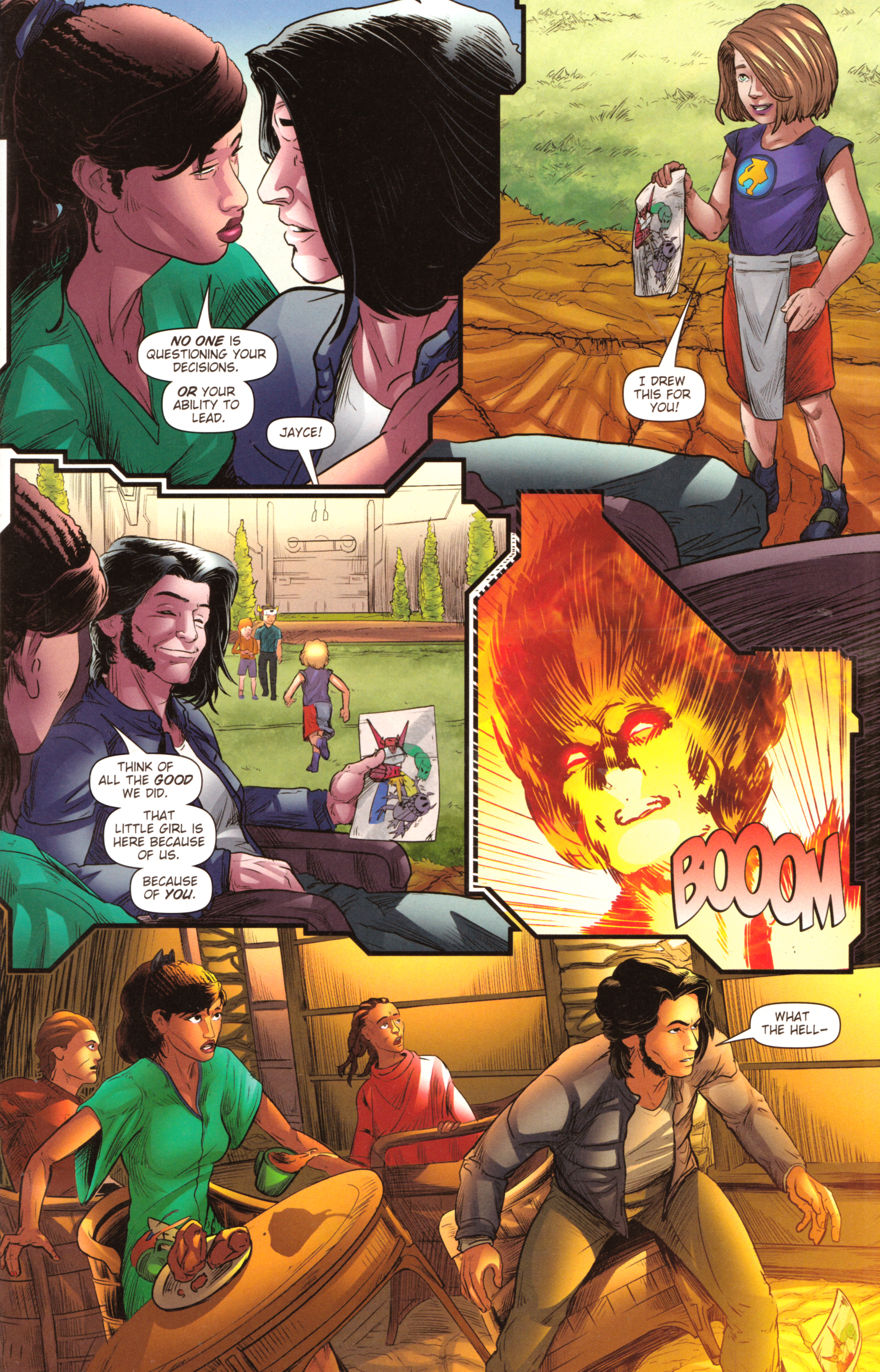 Read online Voltron: From the Ashes comic -  Issue #6 - 7