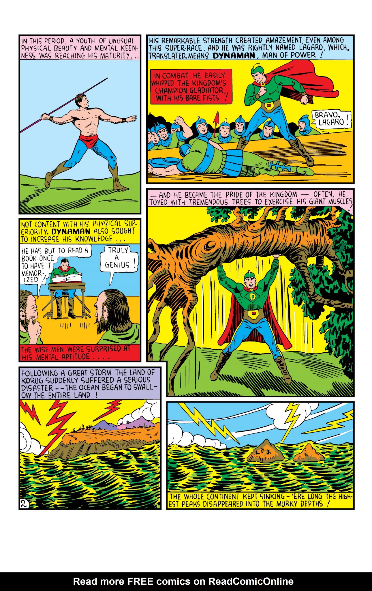 Read online Daring Mystery Comics comic -  Issue #6 - 54