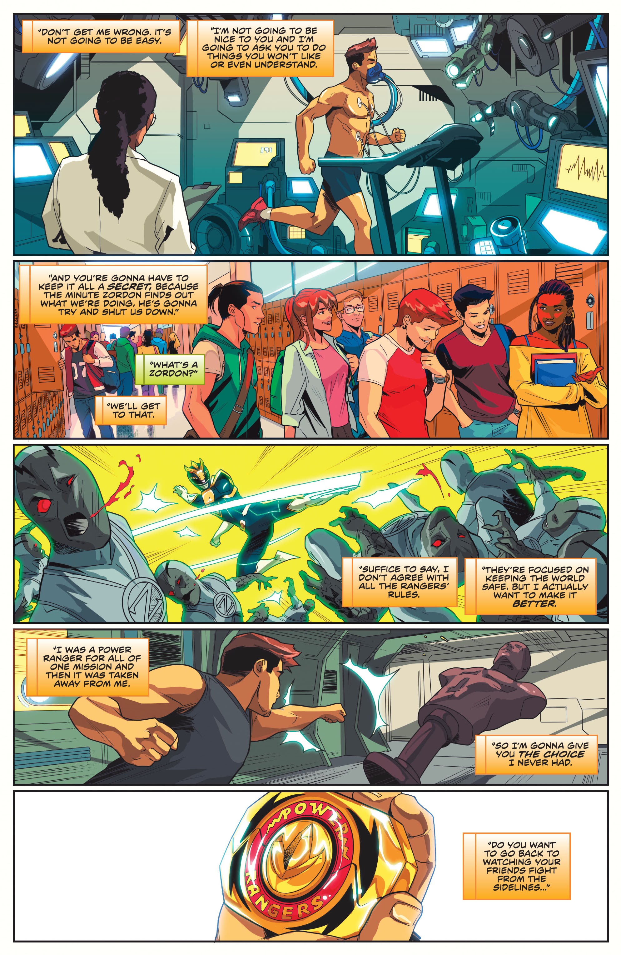 Read online Mighty Morphin comic -  Issue #5 - 11