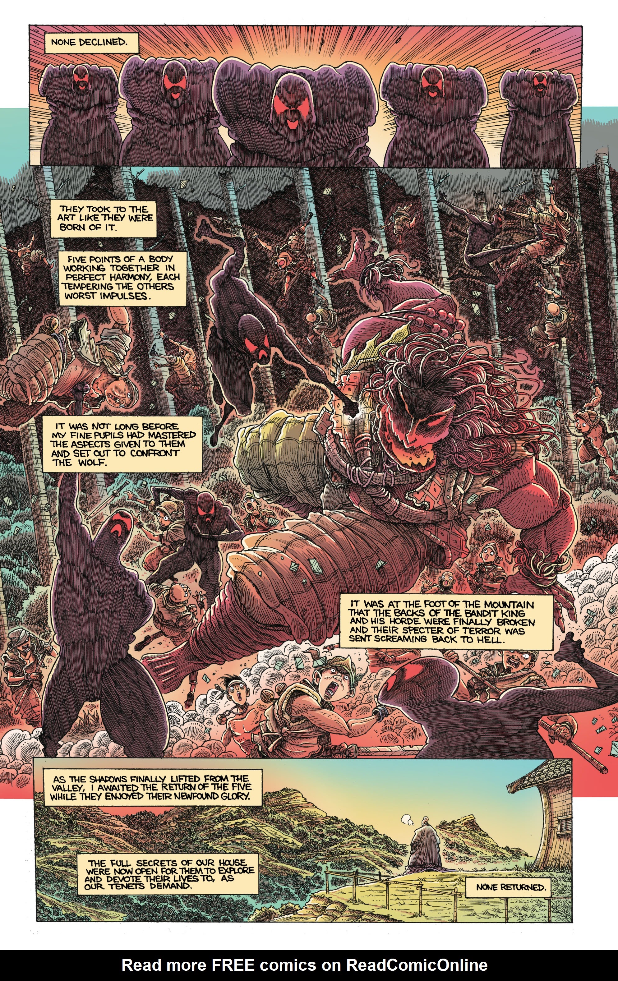 Read online Orphan and the Five Beasts comic -  Issue #1 - 10