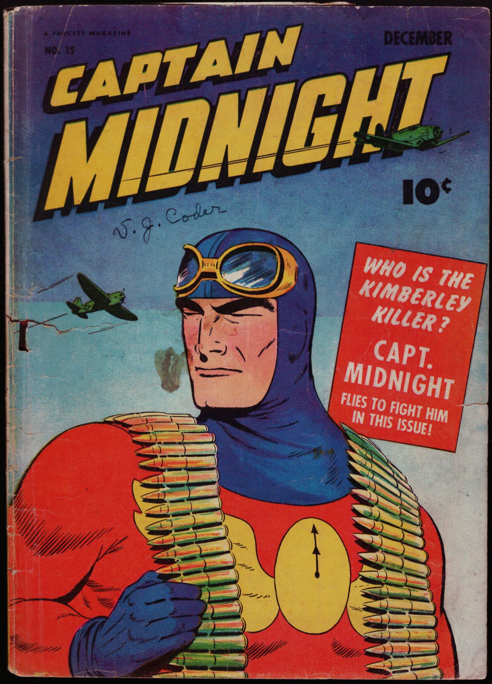 Read online Captain Midnight (1942) comic -  Issue #15 - 1