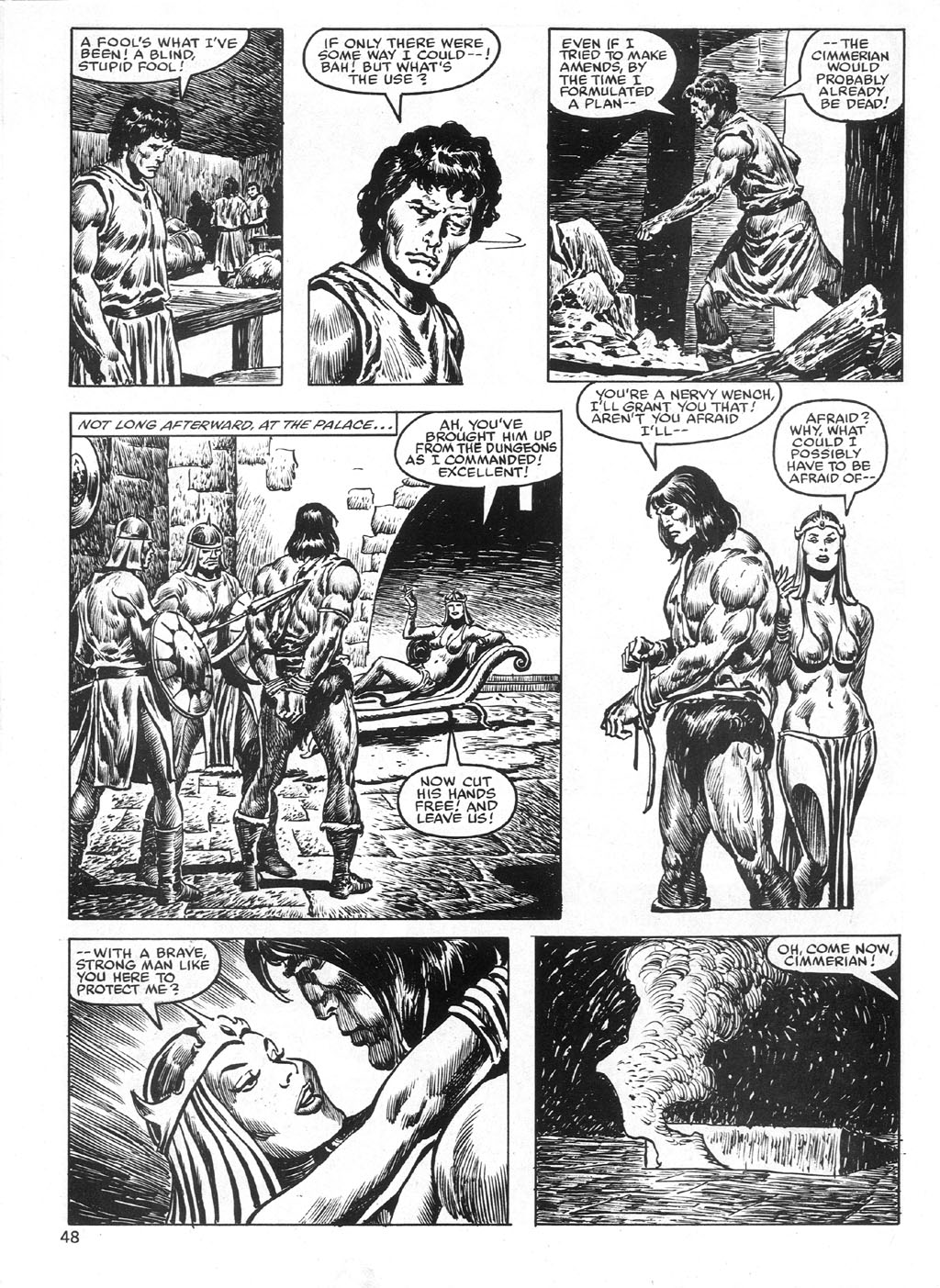 Read online The Savage Sword Of Conan comic -  Issue #99 - 47