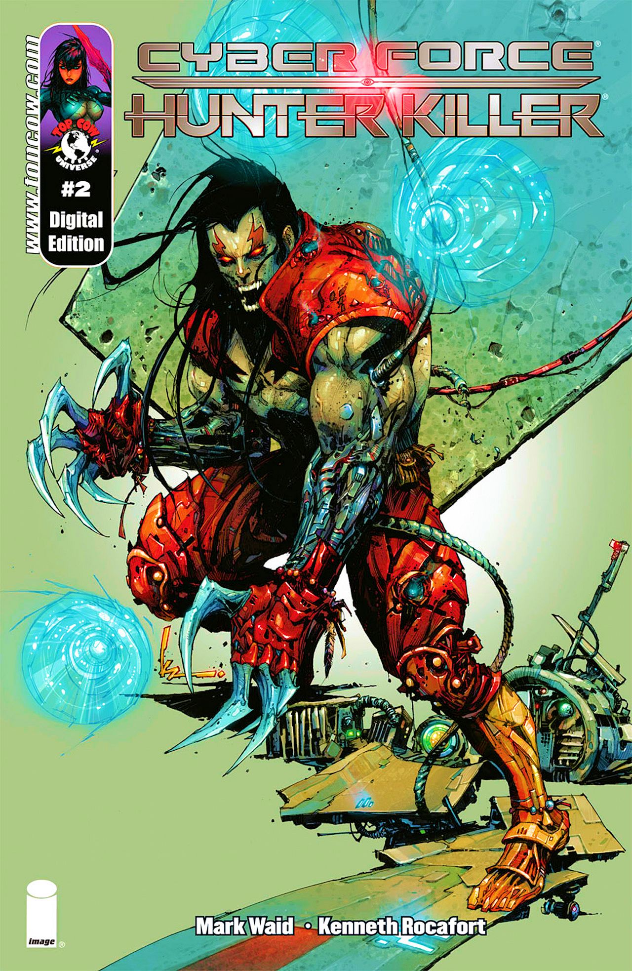 Read online CyberForce/Hunter-Killer comic -  Issue #2 - 1
