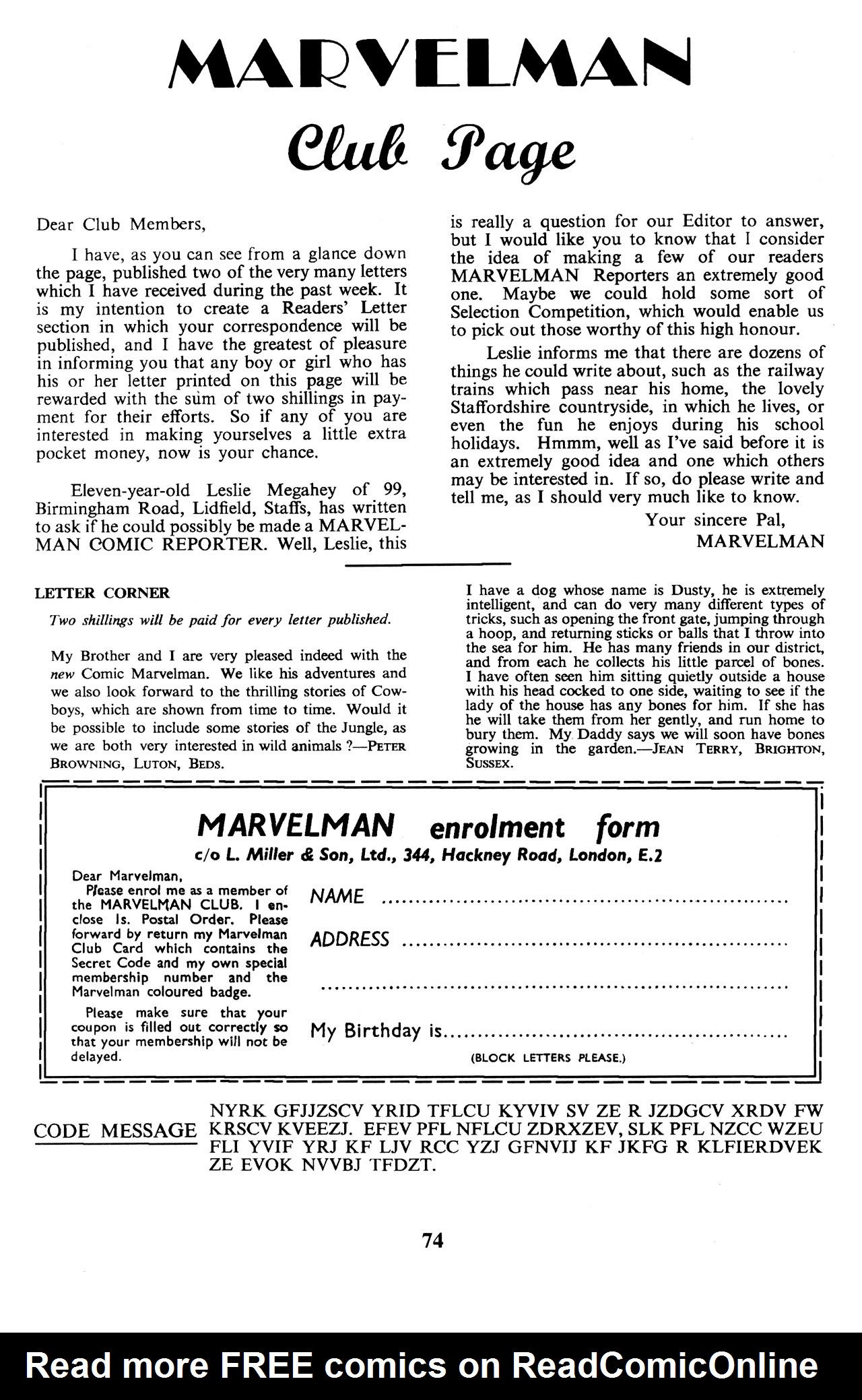 Read online Marvelman Classic comic -  Issue # TPB 1 (Part 1) - 79