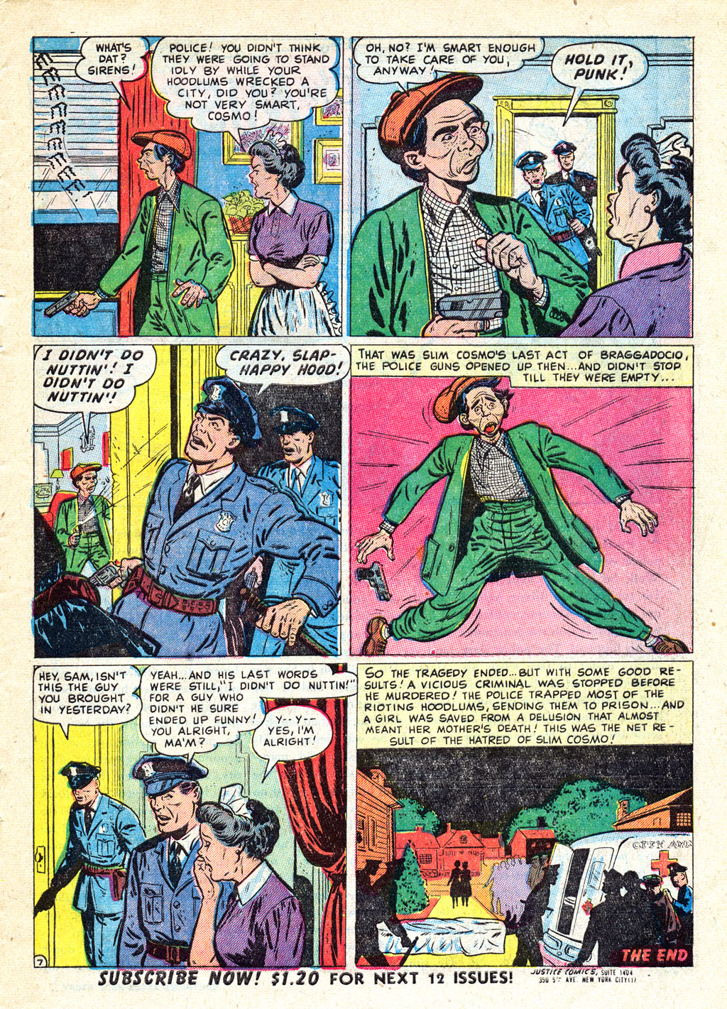 Read online Justice (1947) comic -  Issue #23 - 9