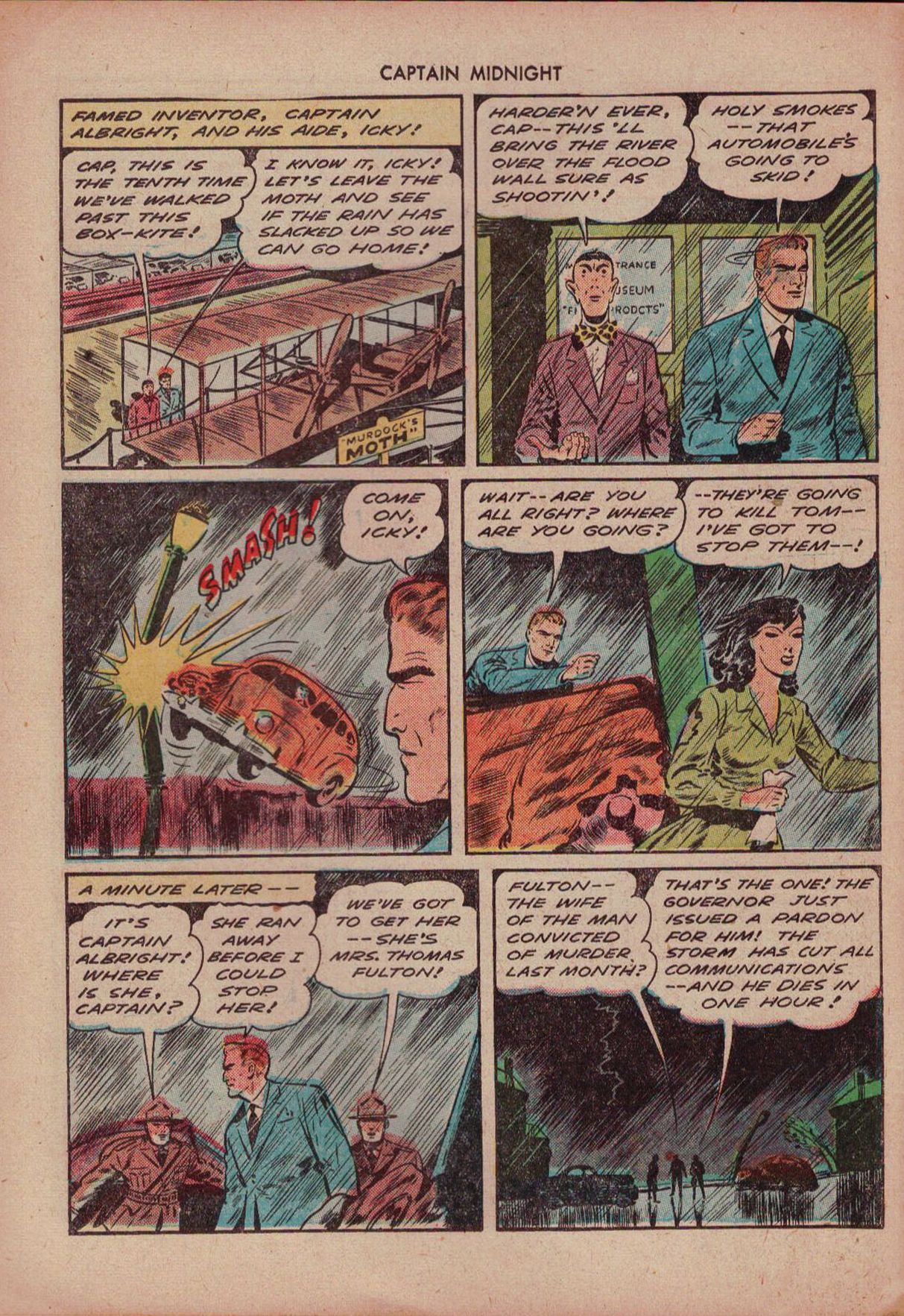 Read online Captain Midnight (1942) comic -  Issue #16 - 42