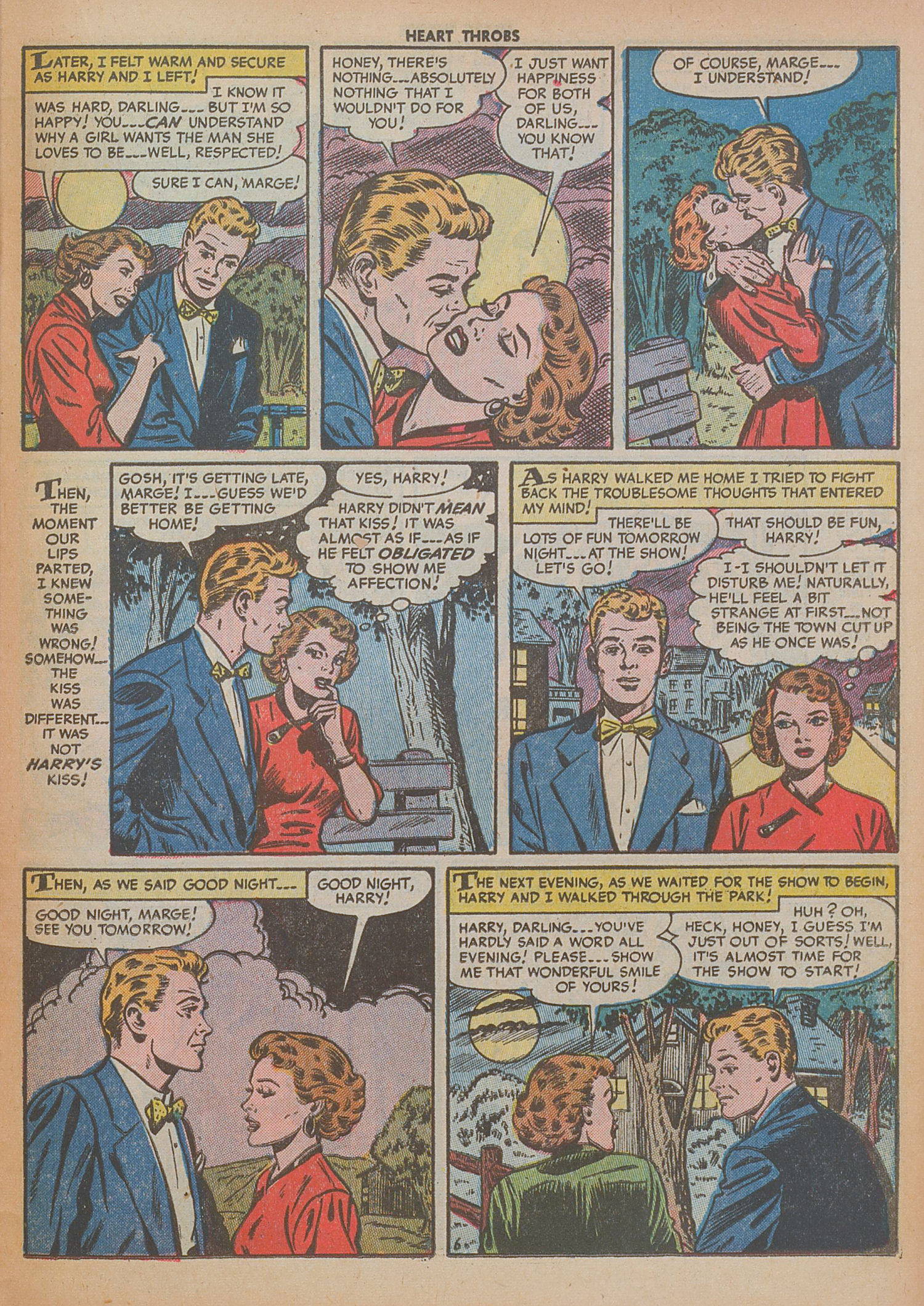 Read online Heart Throbs comic -  Issue #29 - 23