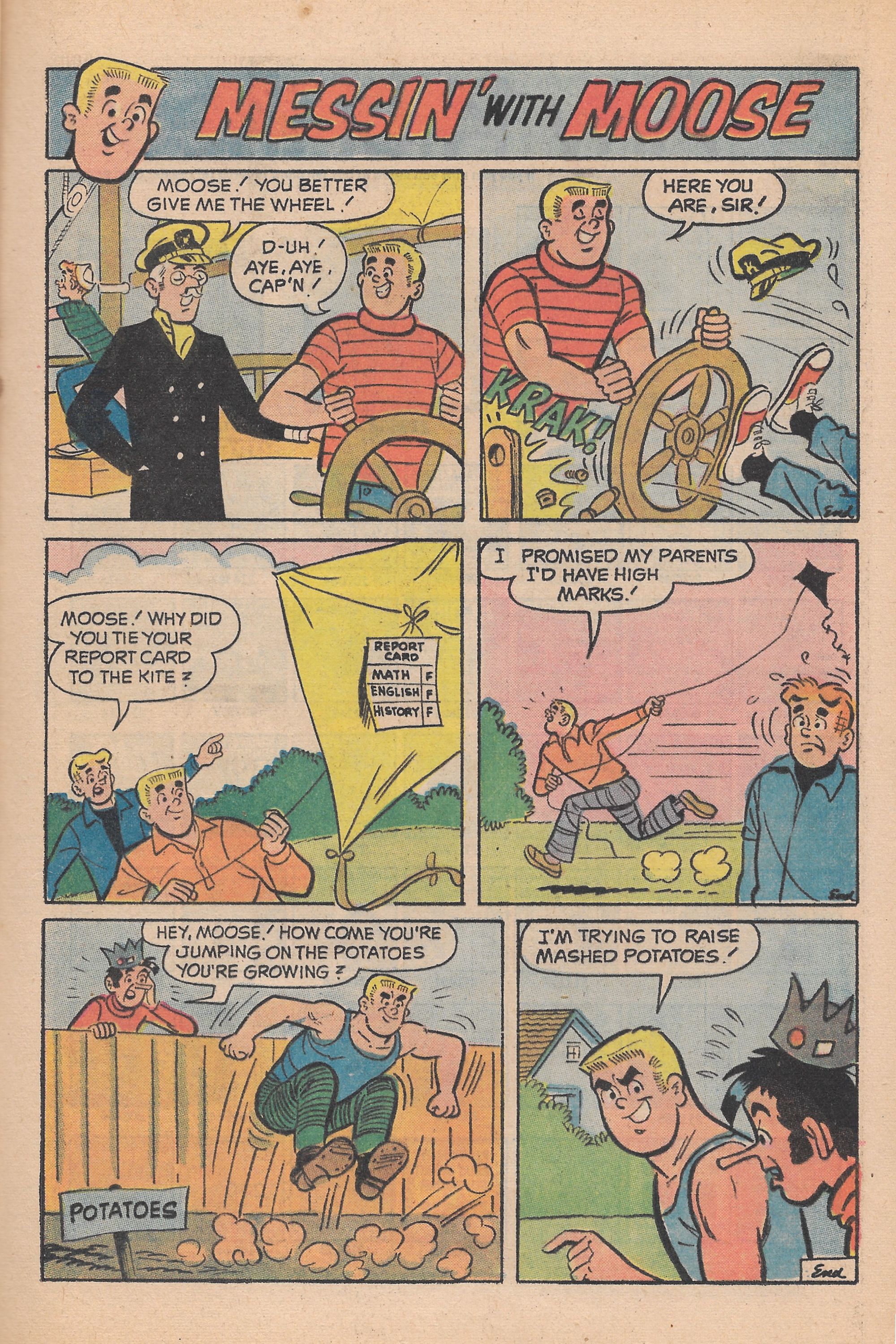 Read online Archie's TV Laugh-Out comic -  Issue #13 - 25