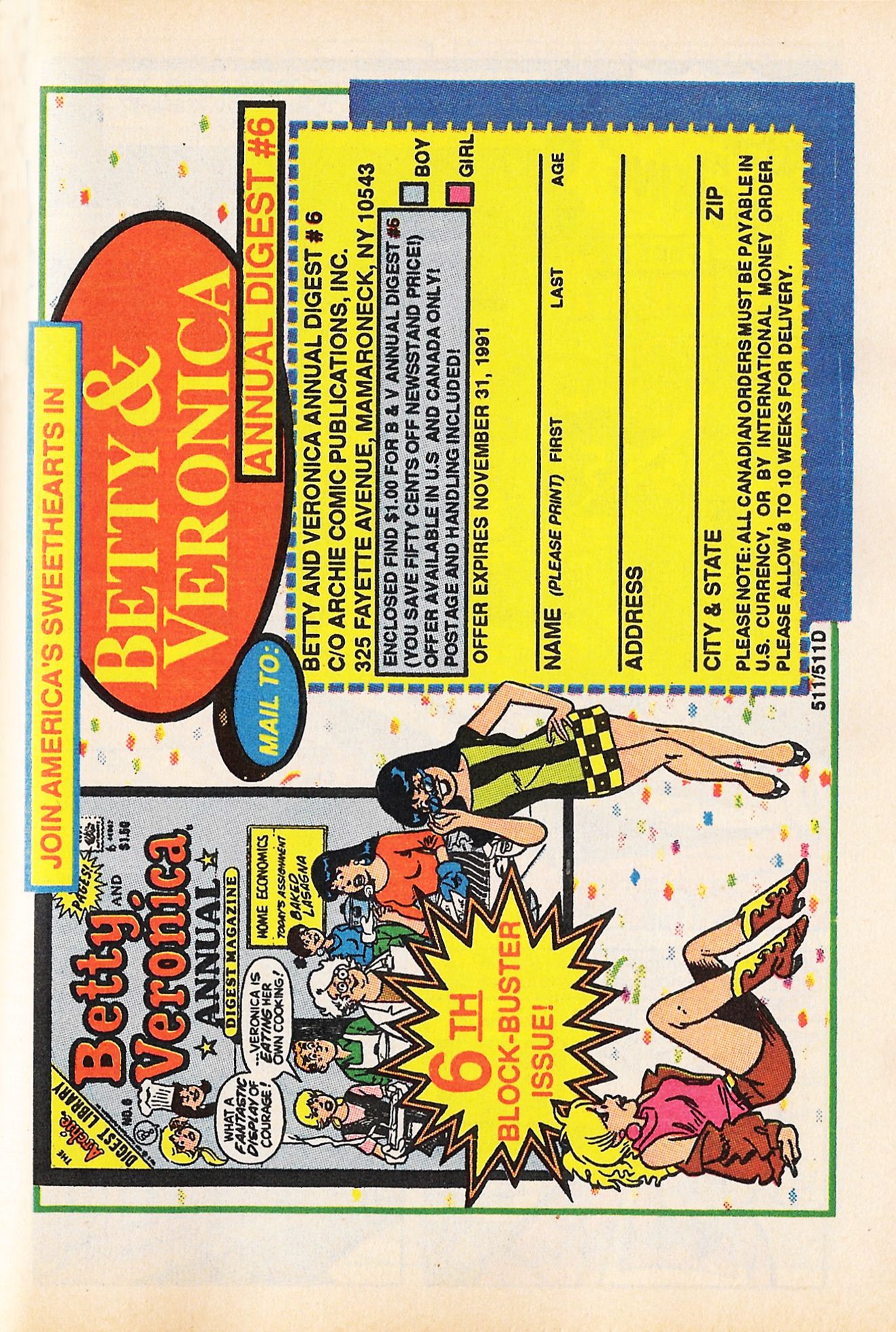 Read online Betty and Veronica Digest Magazine comic -  Issue #52 - 35