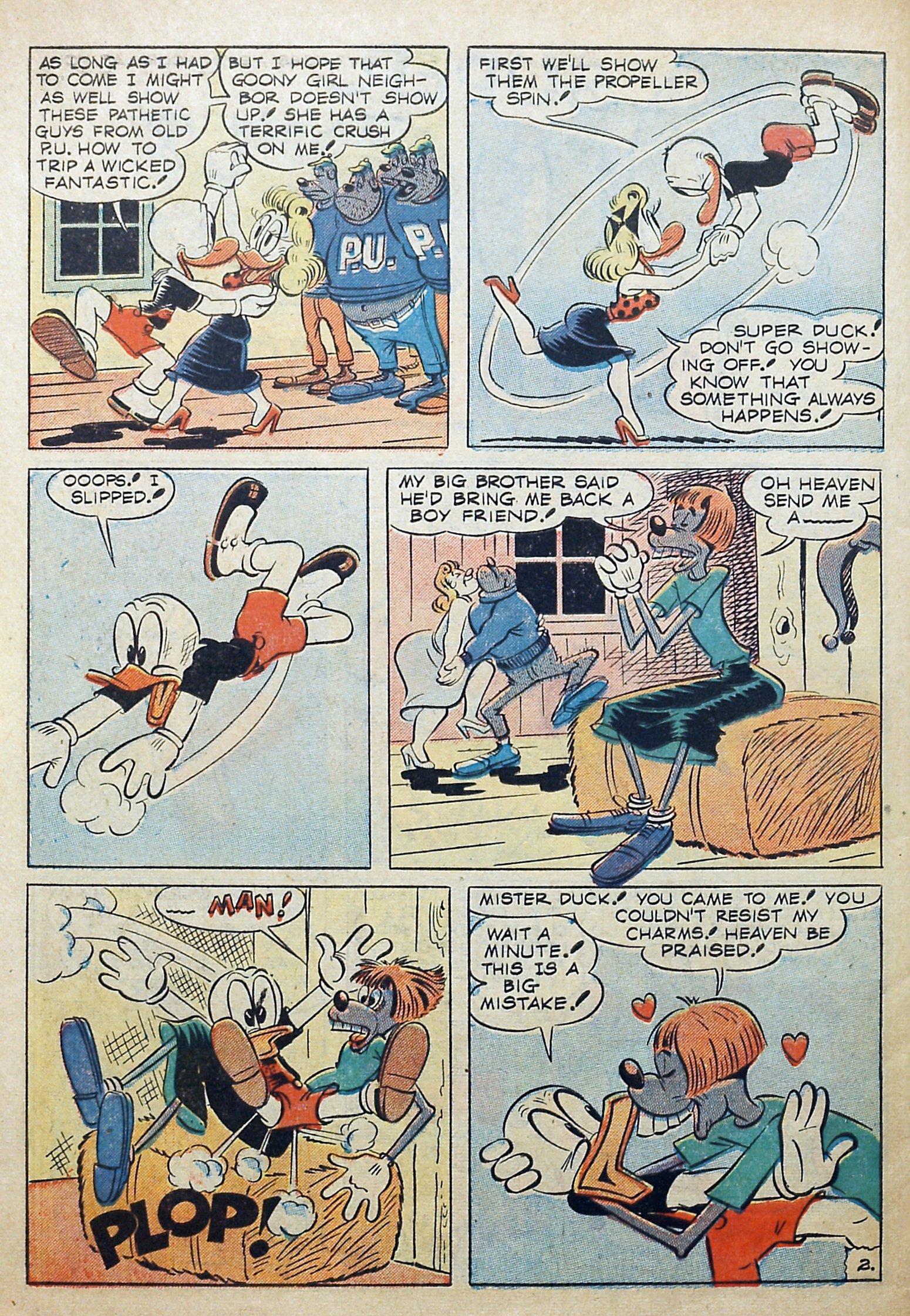 Read online Super Duck Comics comic -  Issue #41 - 42
