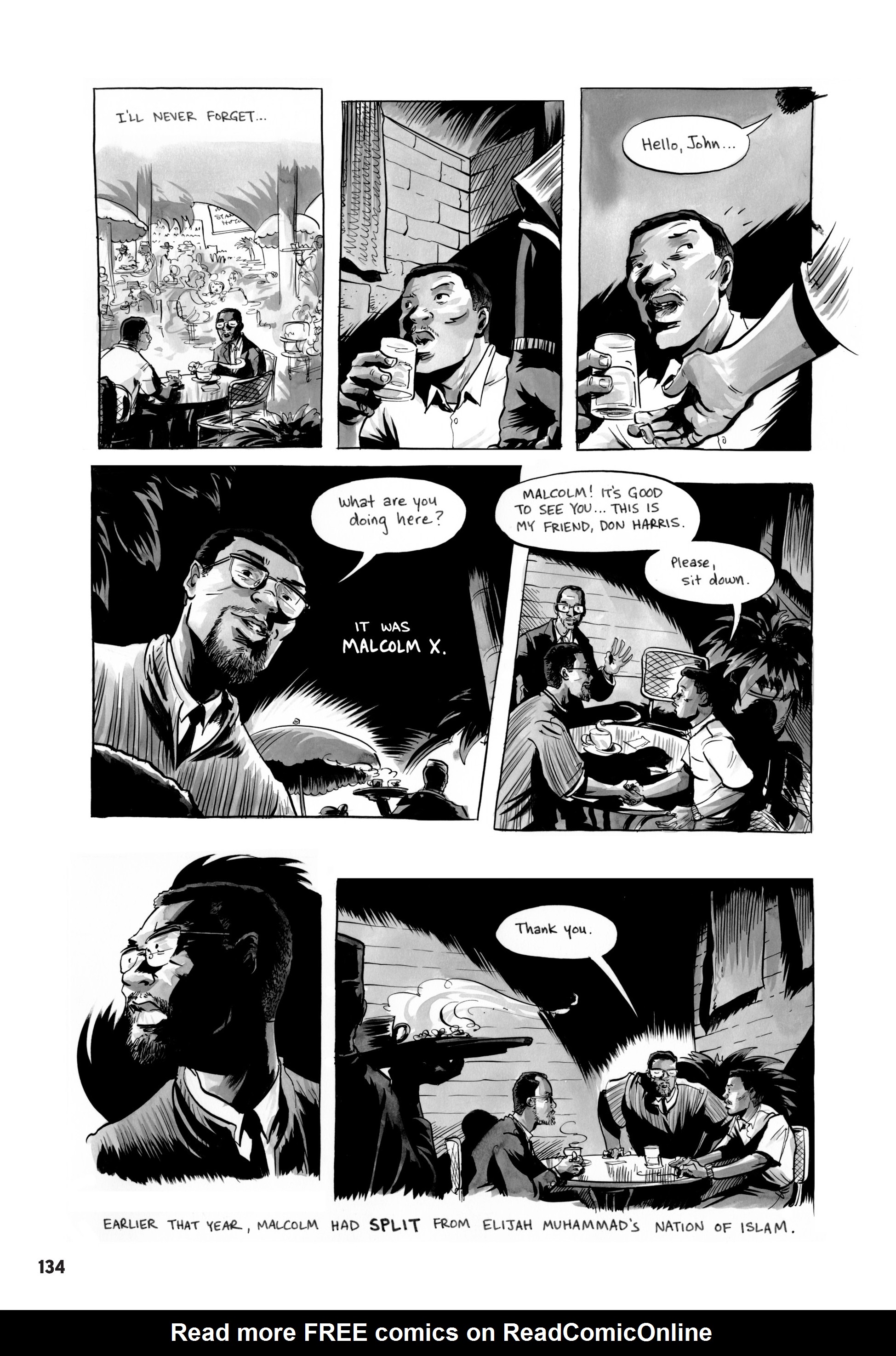 Read online March comic -  Issue #3 - 130