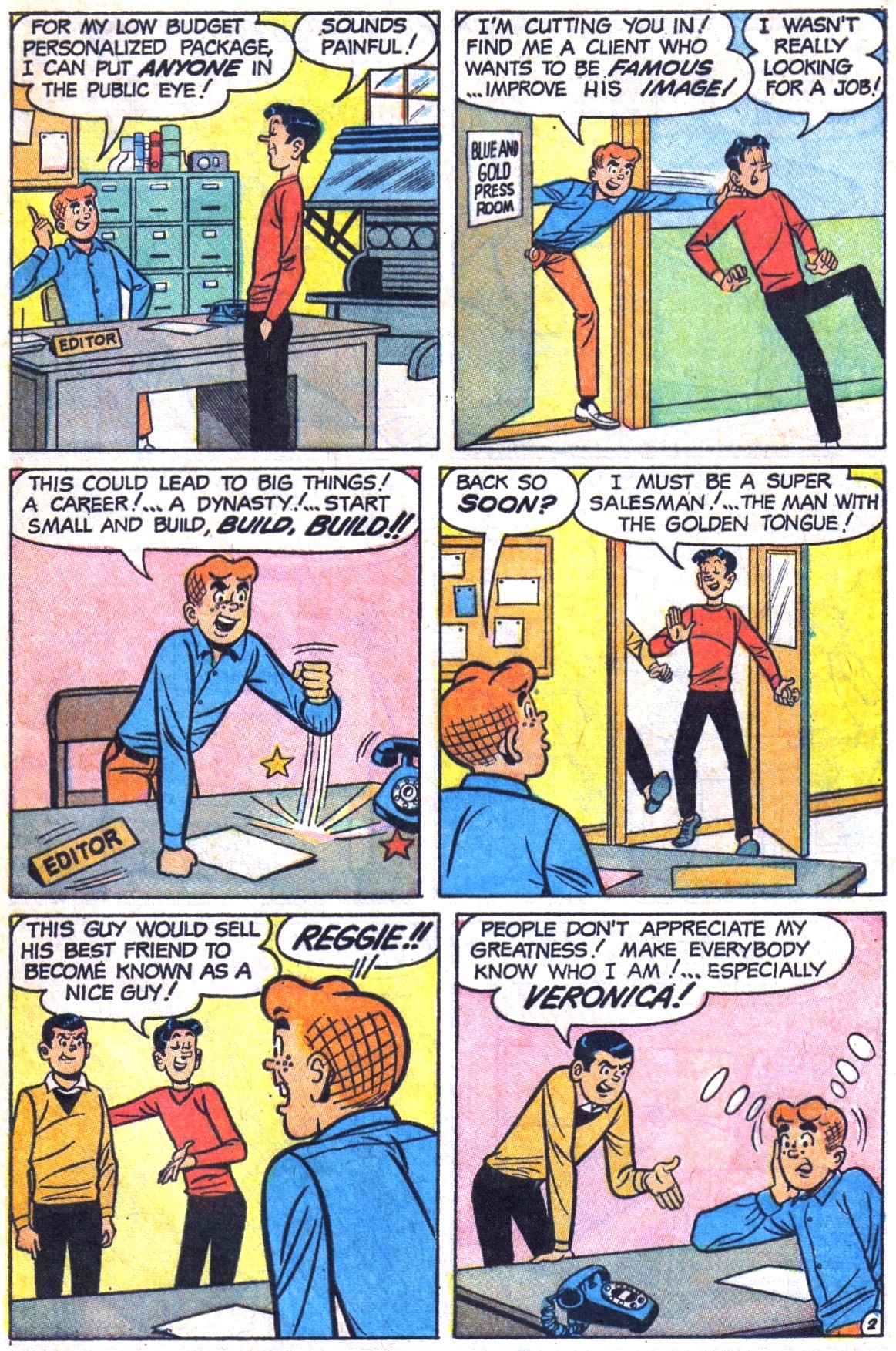 Read online Archie (1960) comic -  Issue #178 - 29