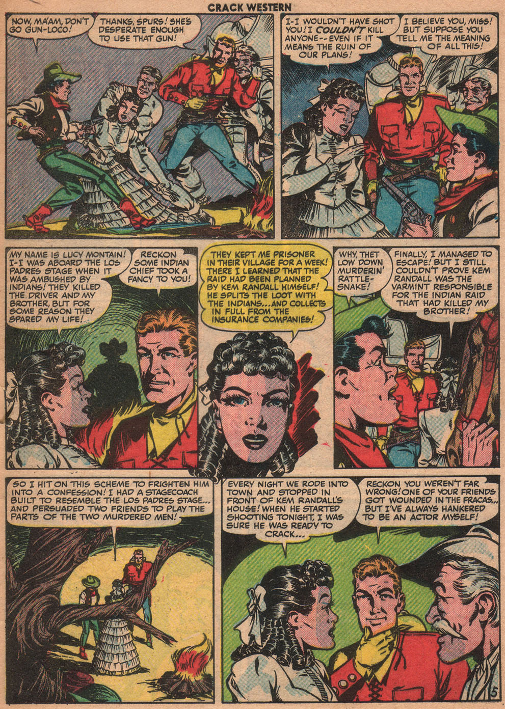 Read online Crack Western comic -  Issue #73 - 48