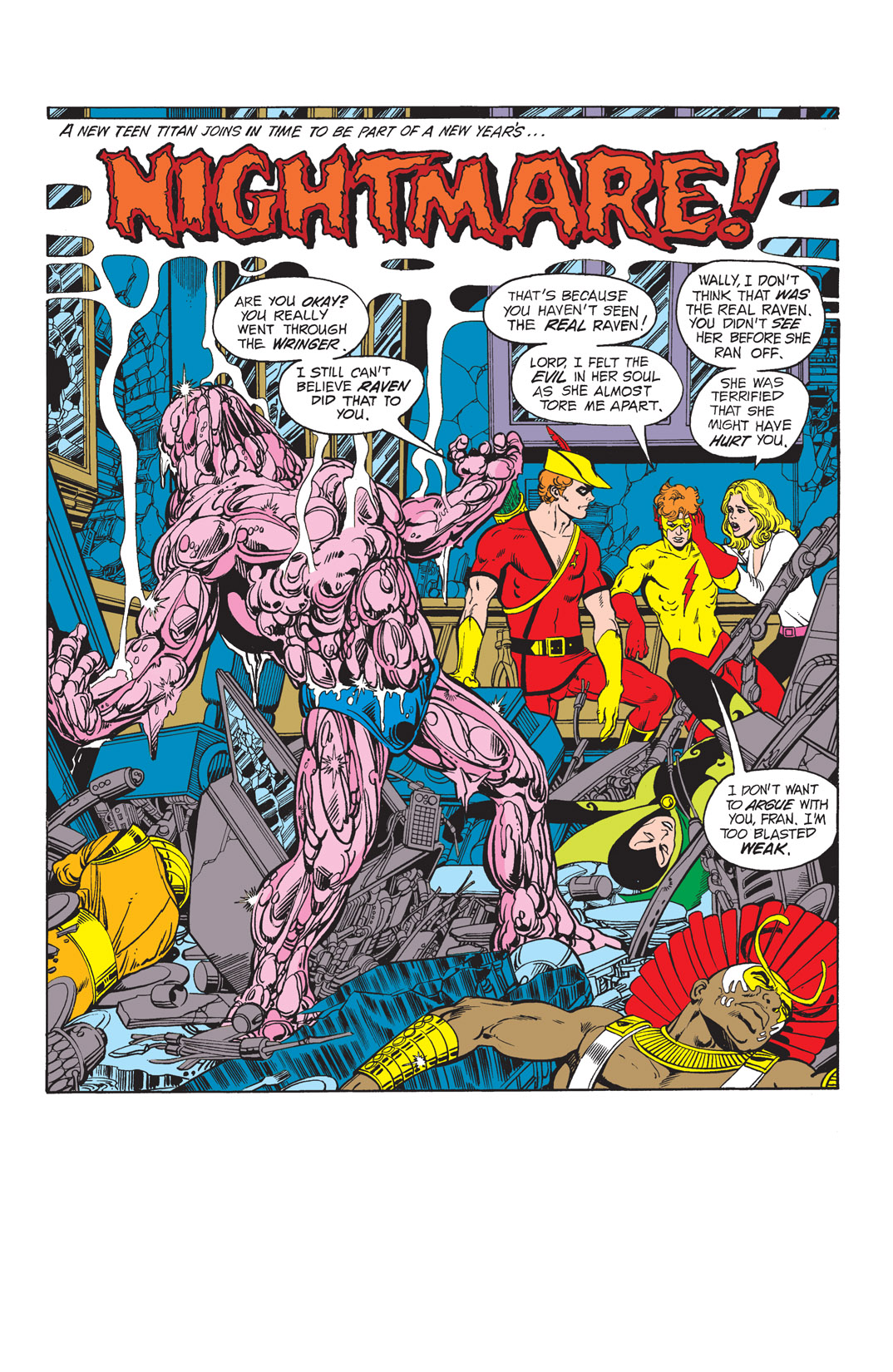 Read online The New Teen Titans (1980) comic -  Issue #30 - 2
