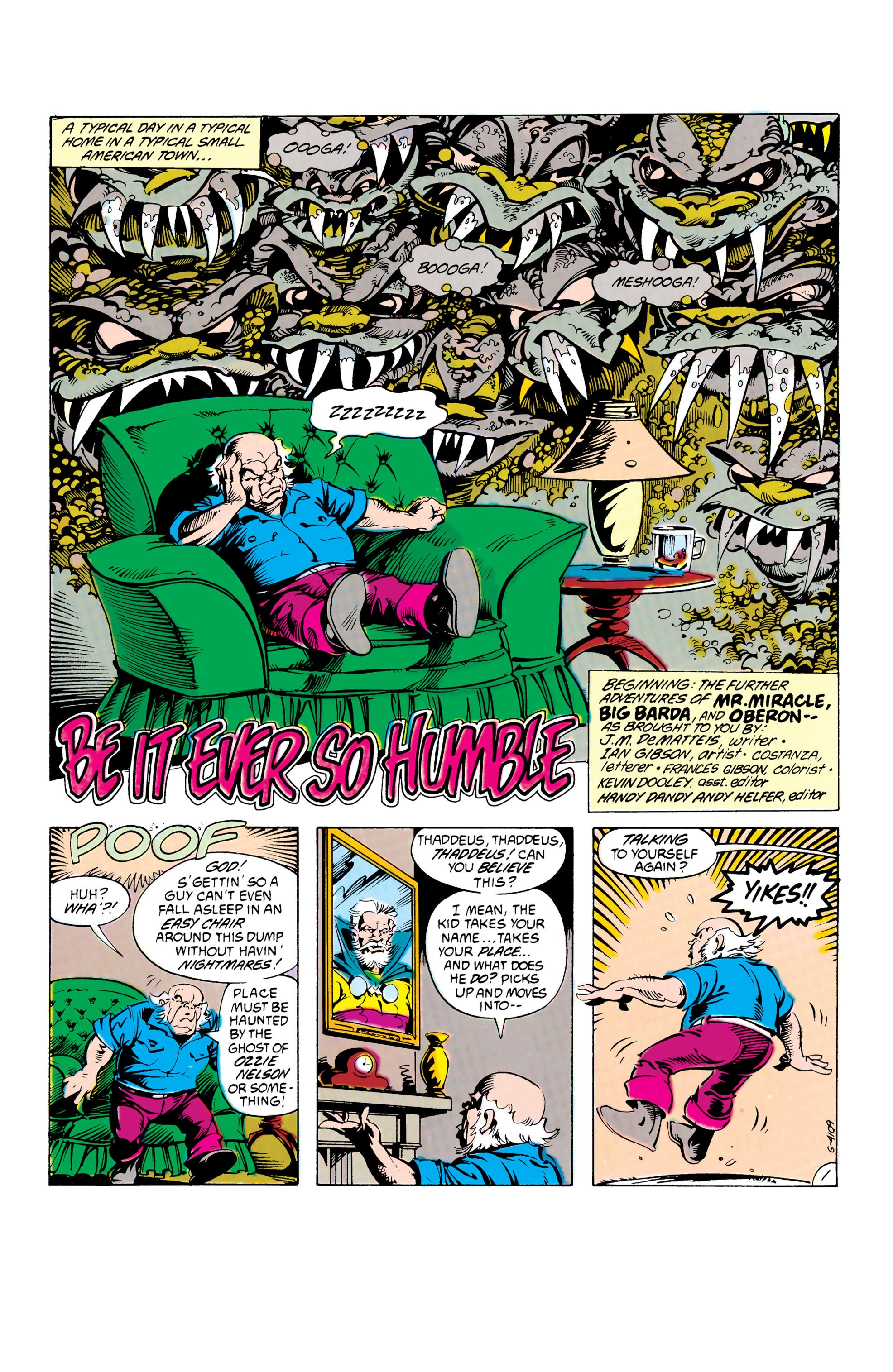 Read online Mister Miracle (1989) comic -  Issue #1 - 2