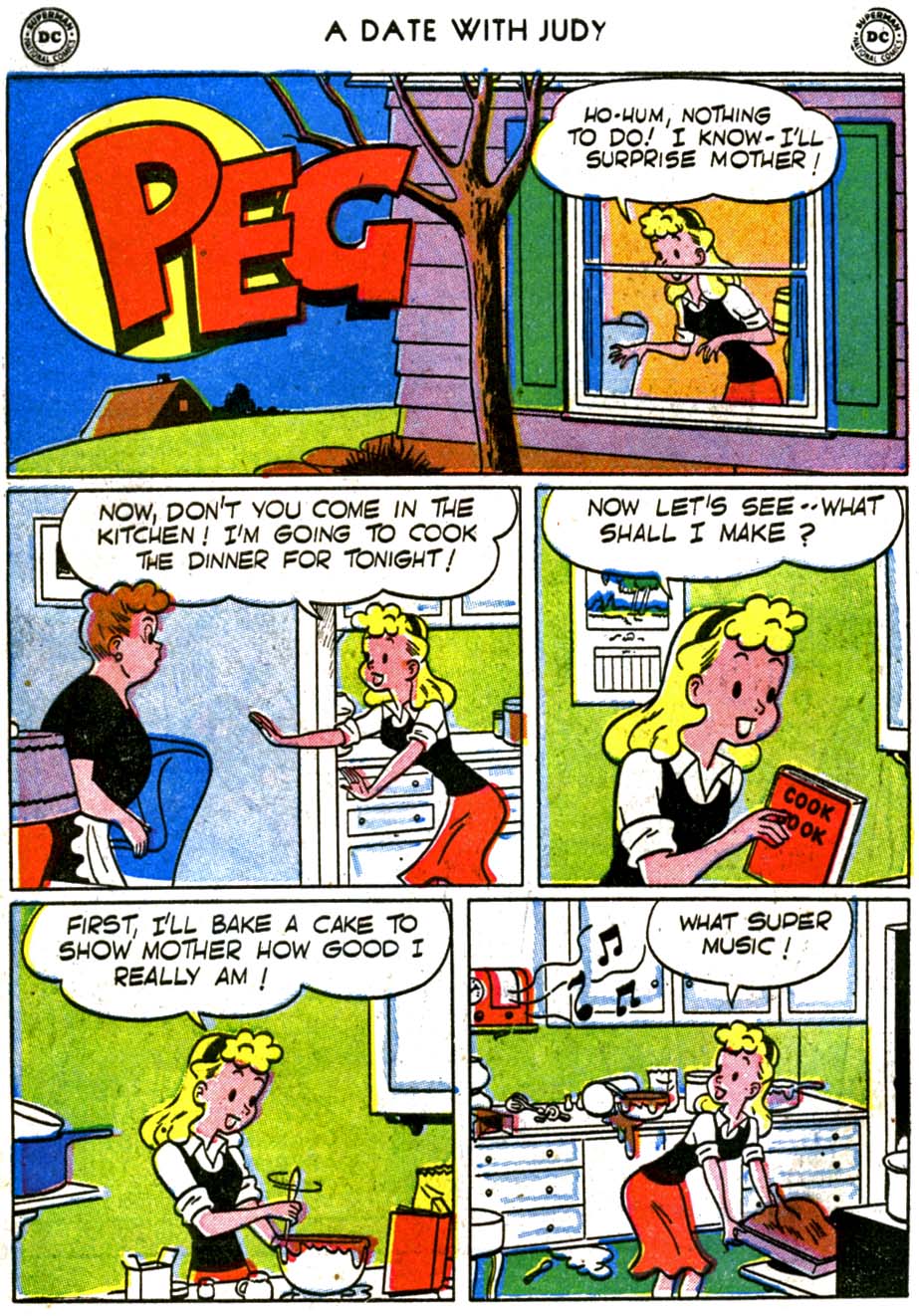 Read online A Date with Judy comic -  Issue #46 - 10