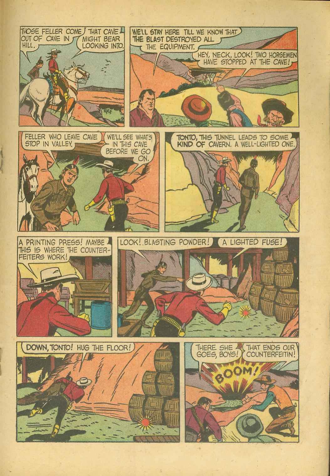 Read online The Lone Ranger (1948) comic -  Issue #25 - 27