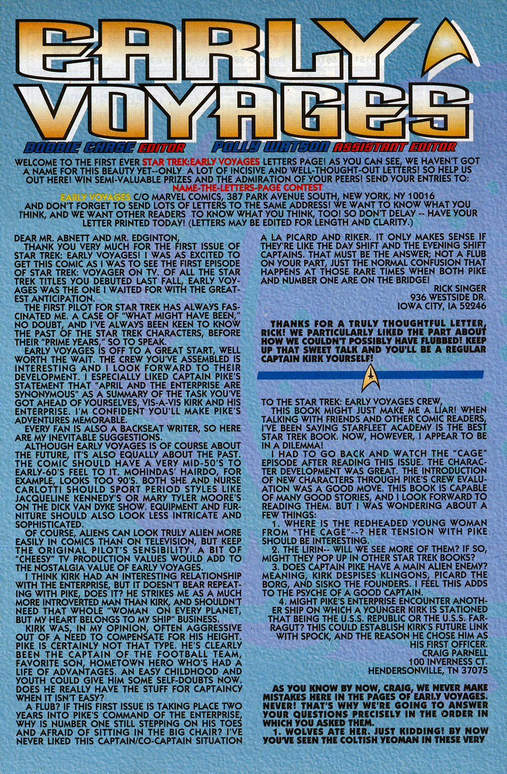 Read online Star Trek: Early Voyages comic -  Issue #5 - 34