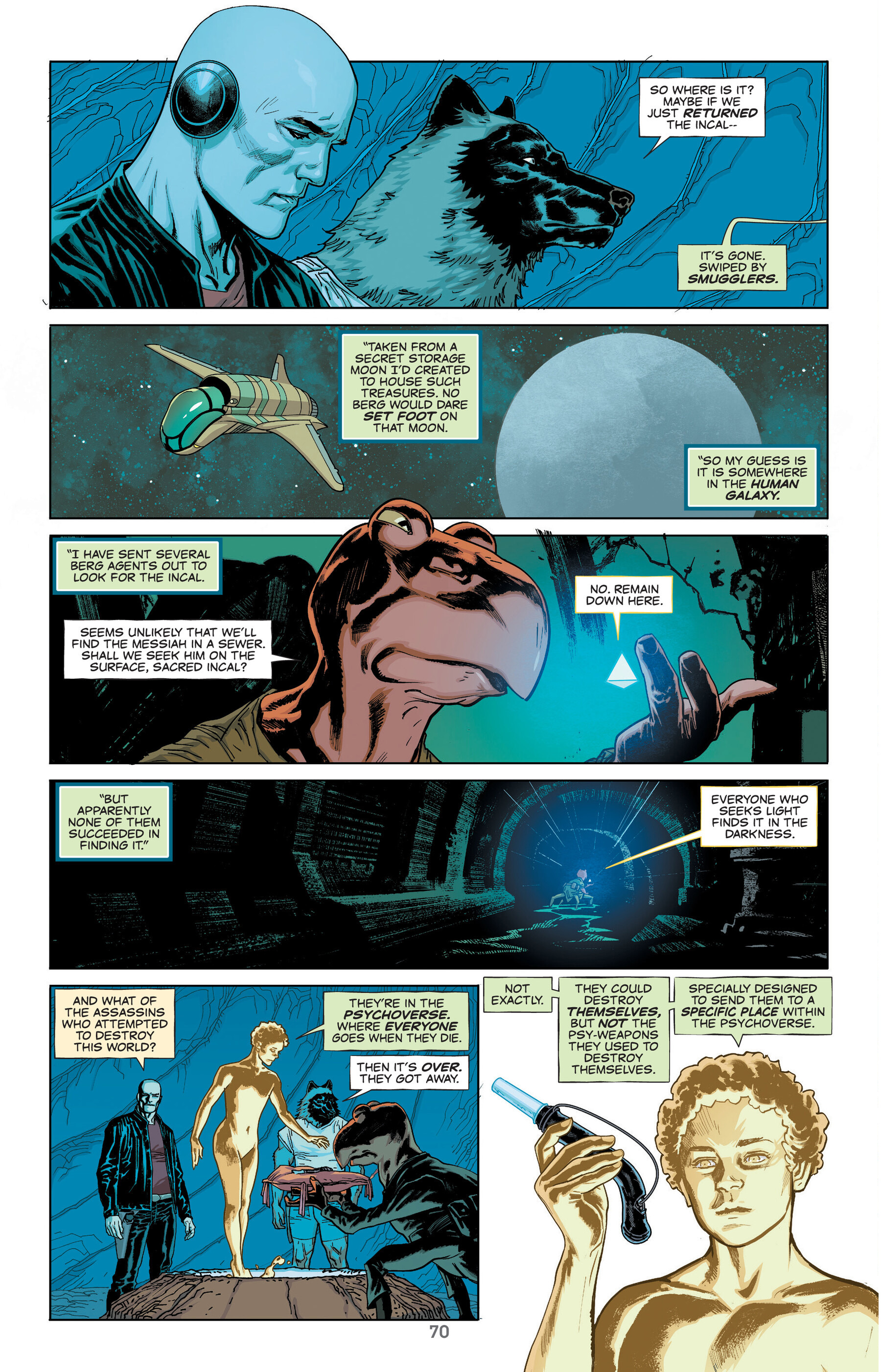 Read online The Incal: Psychoverse comic -  Issue # TPB - 67