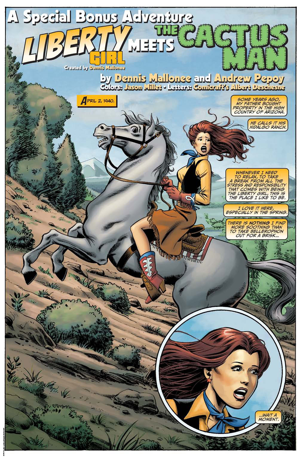 Read online Liberty Comics comic -  Issue #0 - 15