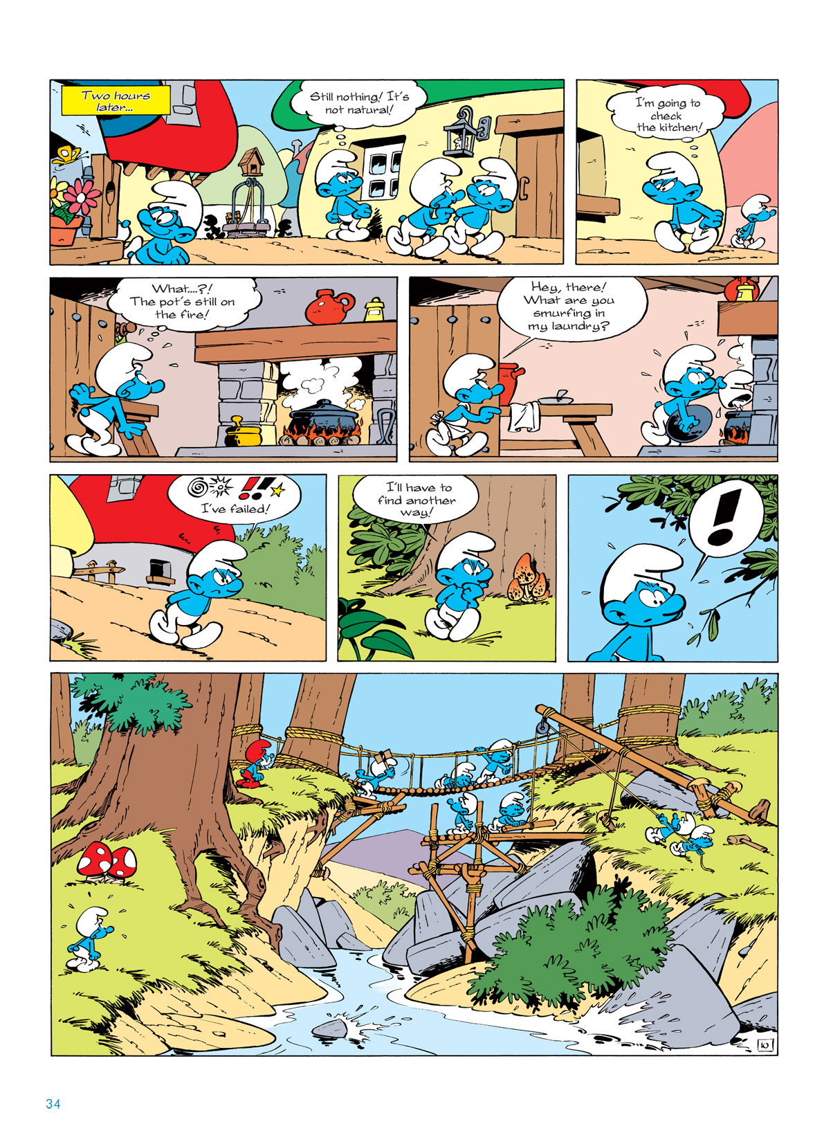 Read online The Smurfs comic -  Issue #5 - 34