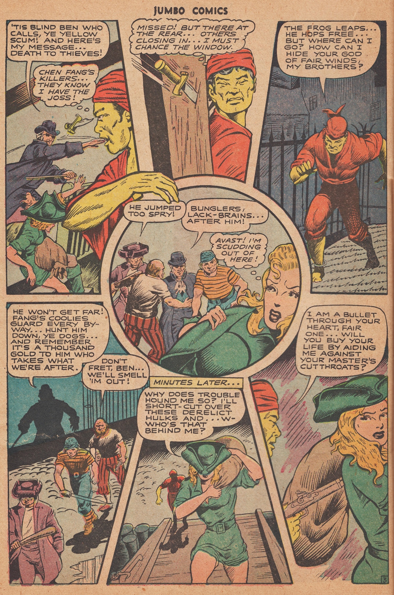 Read online Jumbo Comics comic -  Issue #86 - 36