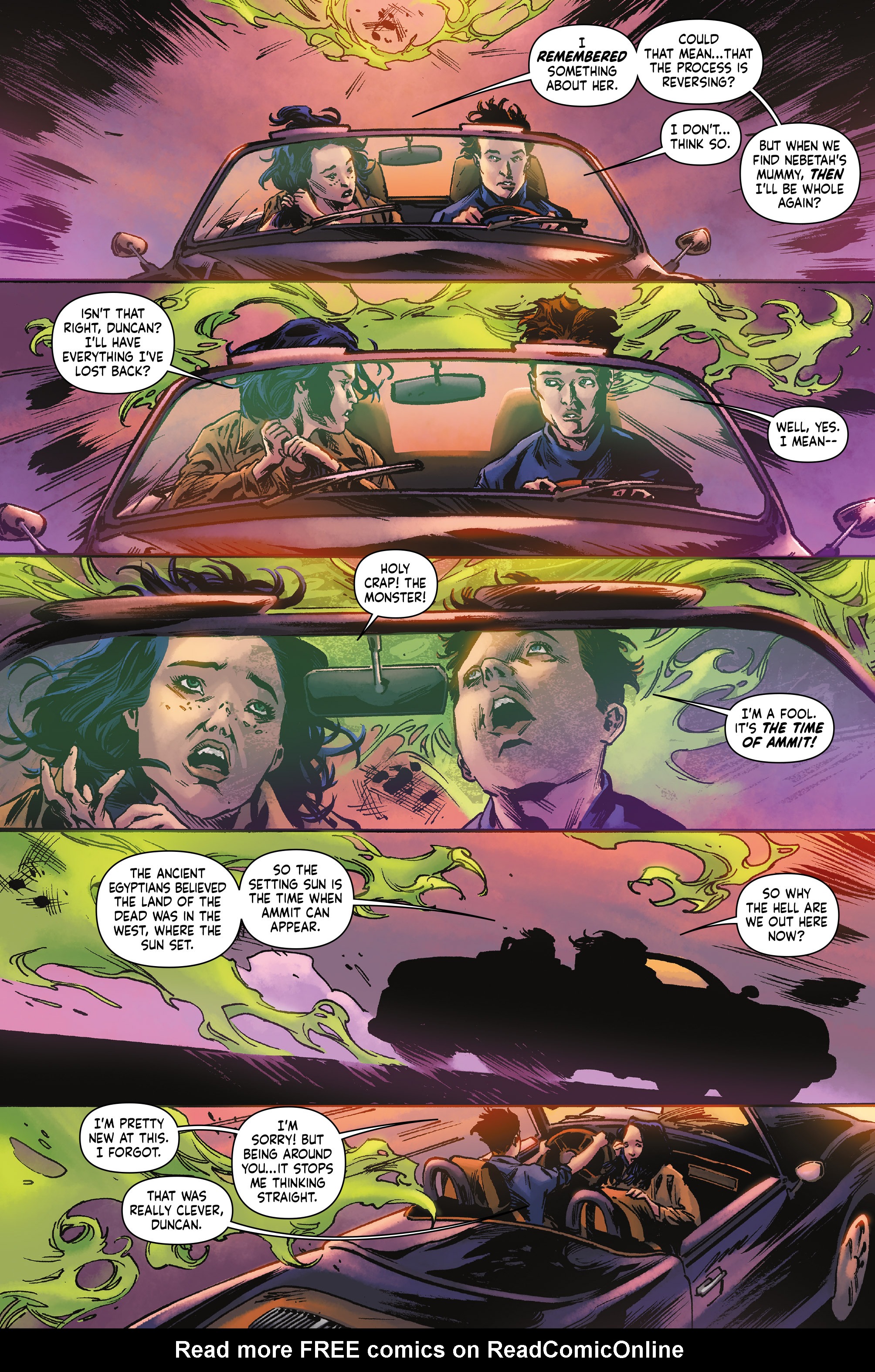 Read online The Mummy comic -  Issue #3 - 21