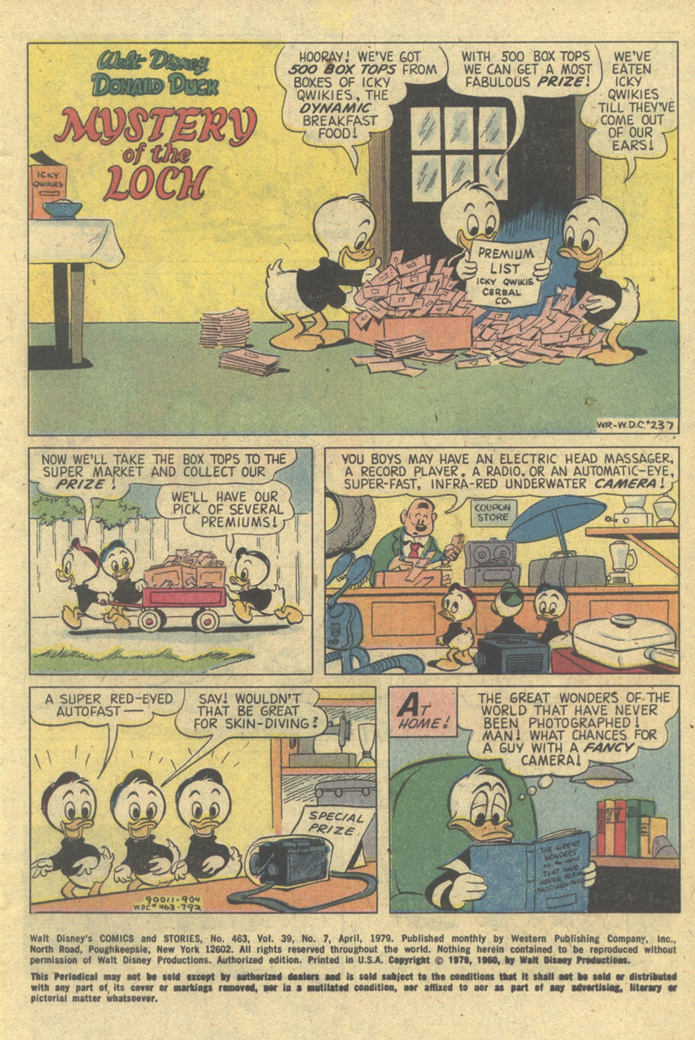 Read online Walt Disney's Comics and Stories comic -  Issue #463 - 3