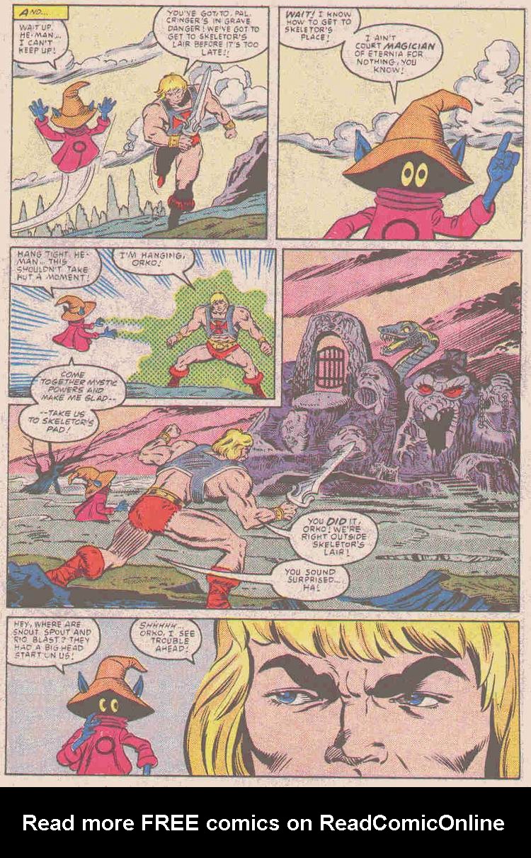 Read online Masters of the Universe (1986) comic -  Issue #4 - 14
