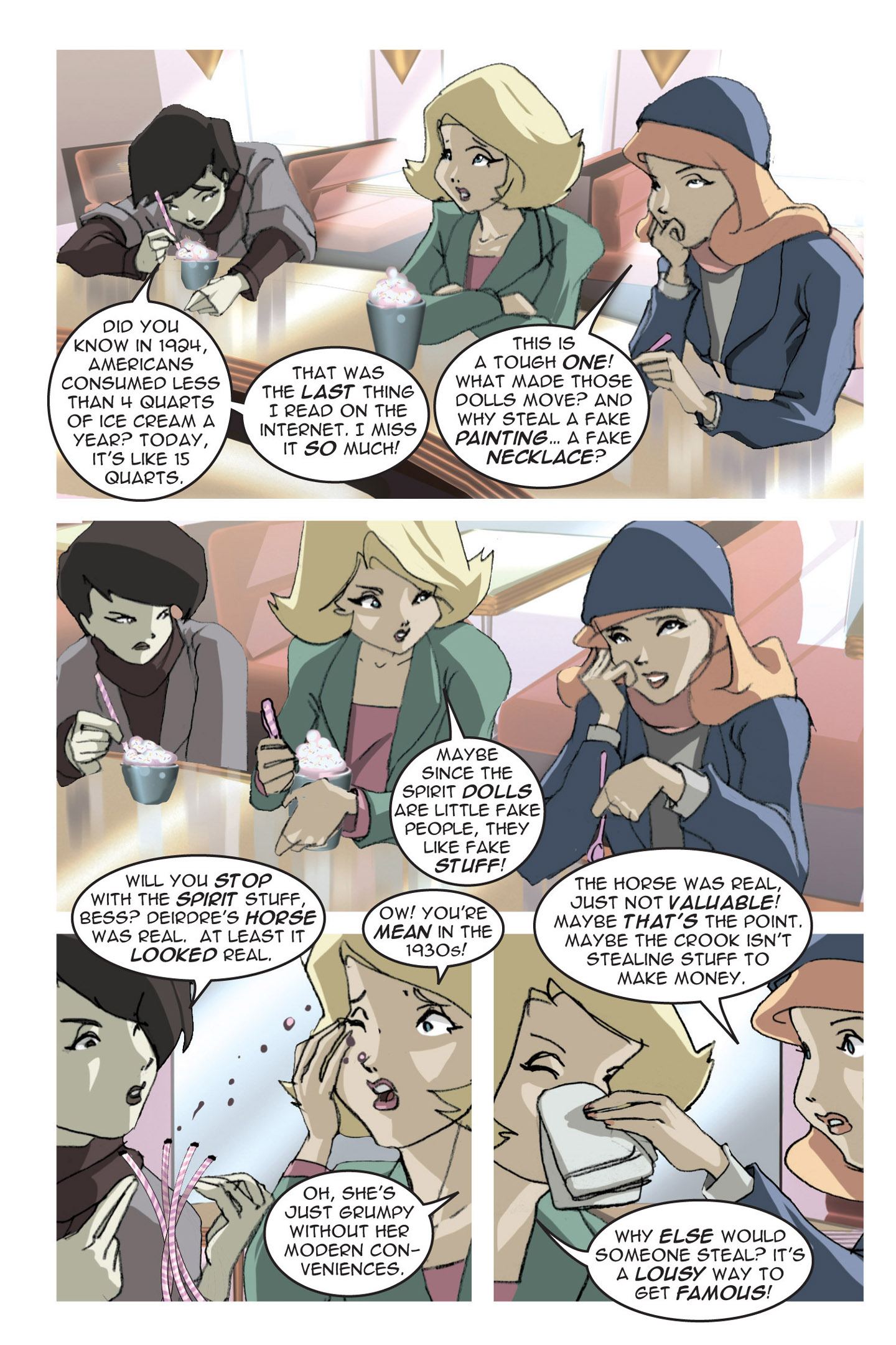 Read online Nancy Drew comic -  Issue #3 - 42