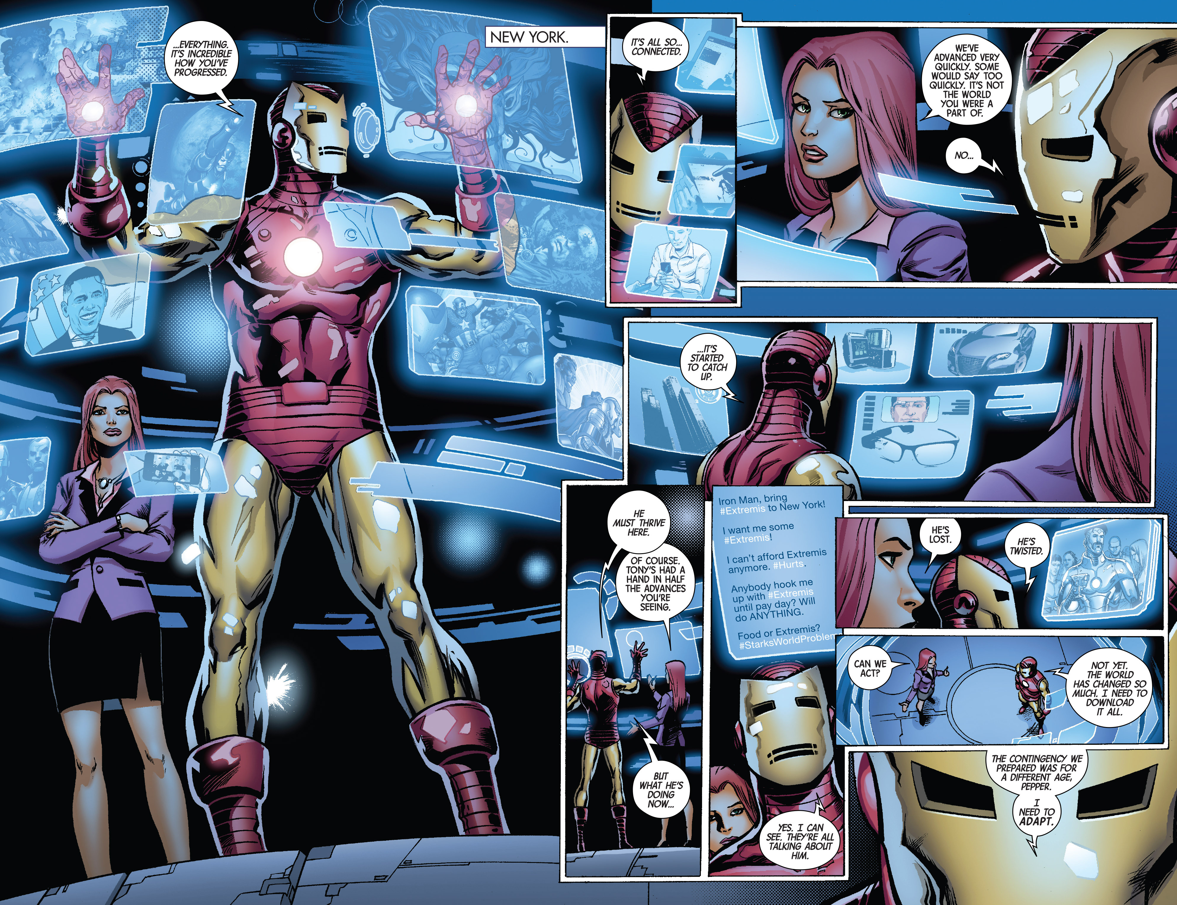 Read online Superior Iron Man comic -  Issue #3 - 9