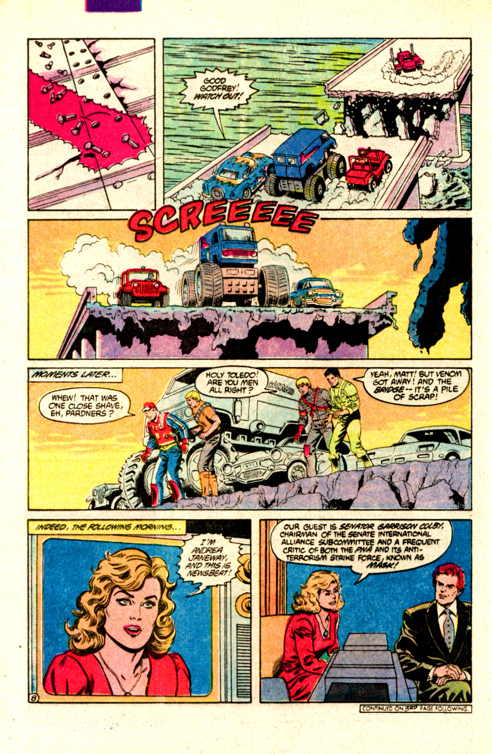 Read online MASK (1987) comic -  Issue #3 - 12