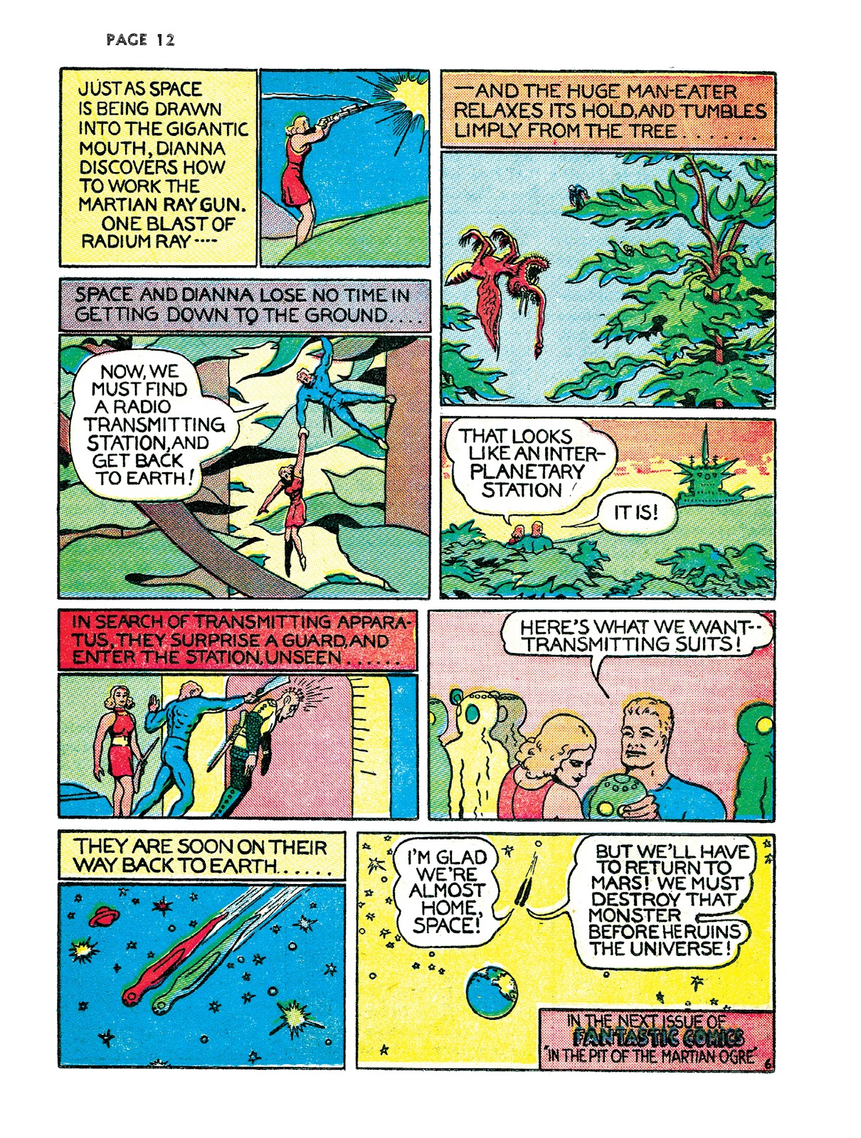 Turn Loose Our Death Rays and Kill Them All!: The Complete Works of Fletcher Hanks issue TPB (Part 1) - Page 42