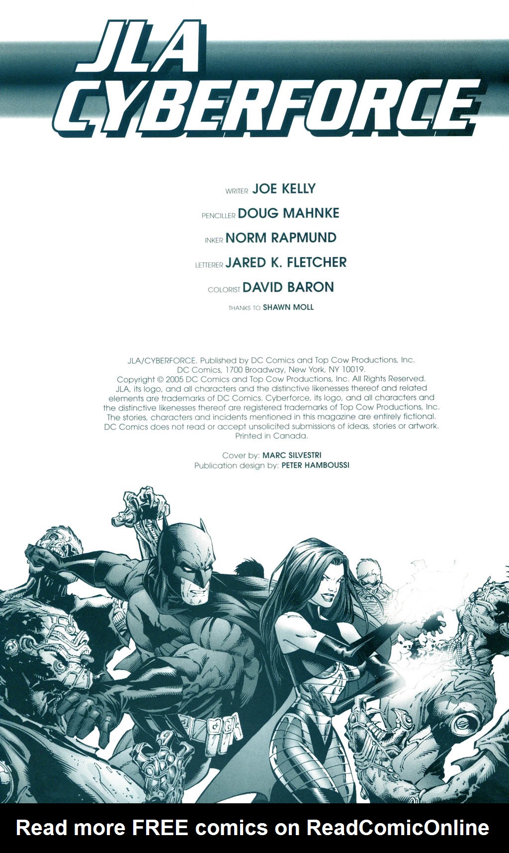 Read online JLA/Cyberforce comic -  Issue # Full - 2