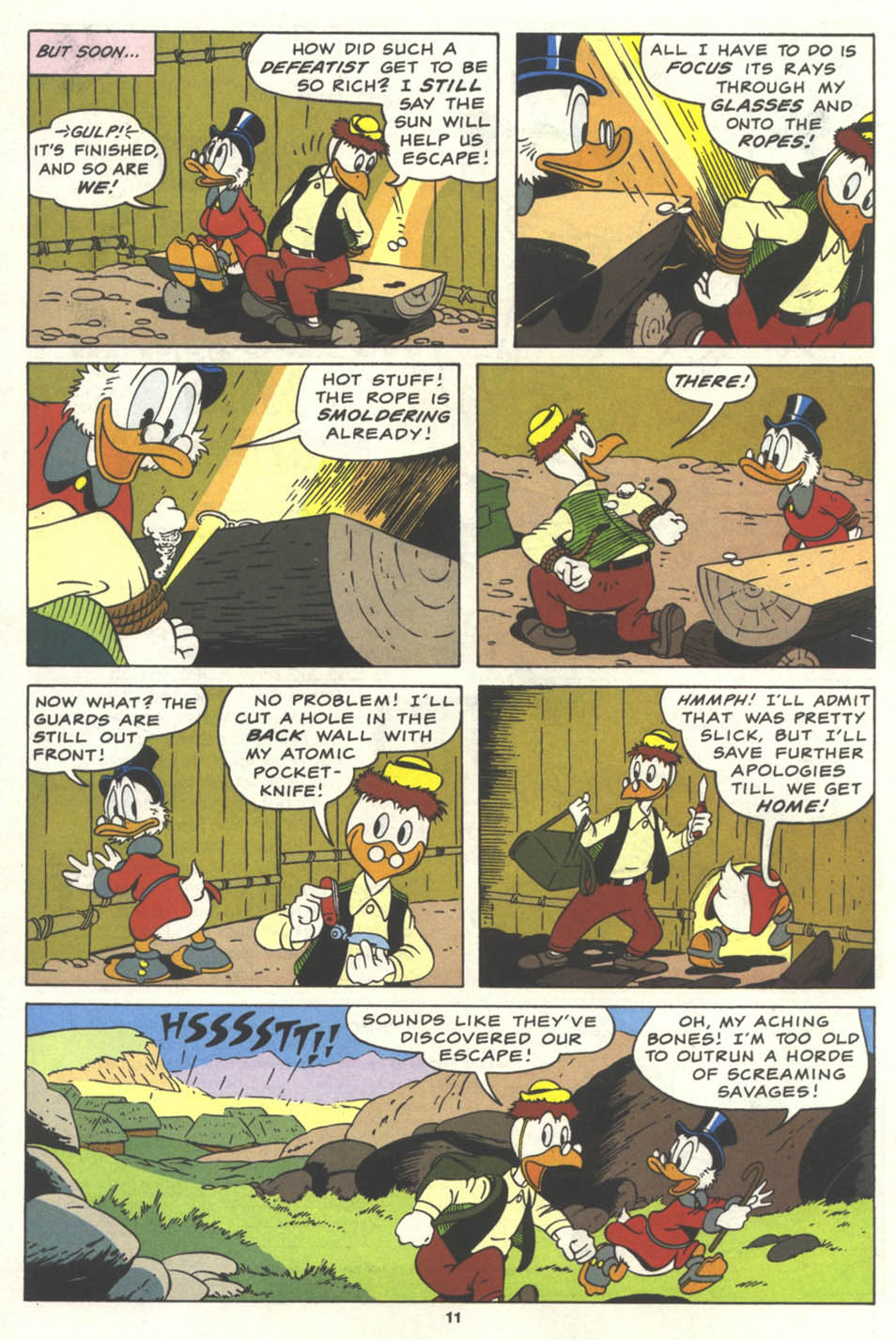 Read online Uncle Scrooge (1953) comic -  Issue #259 - 12