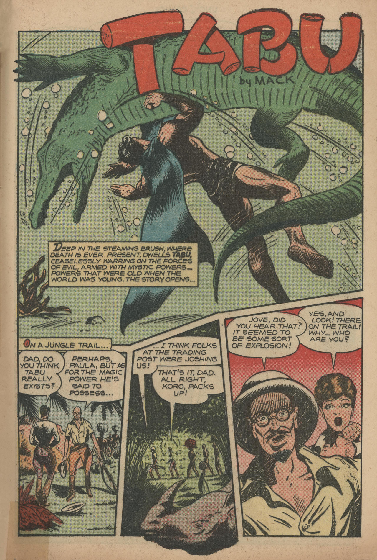 Read online Jungle Comics comic -  Issue #85 - 37