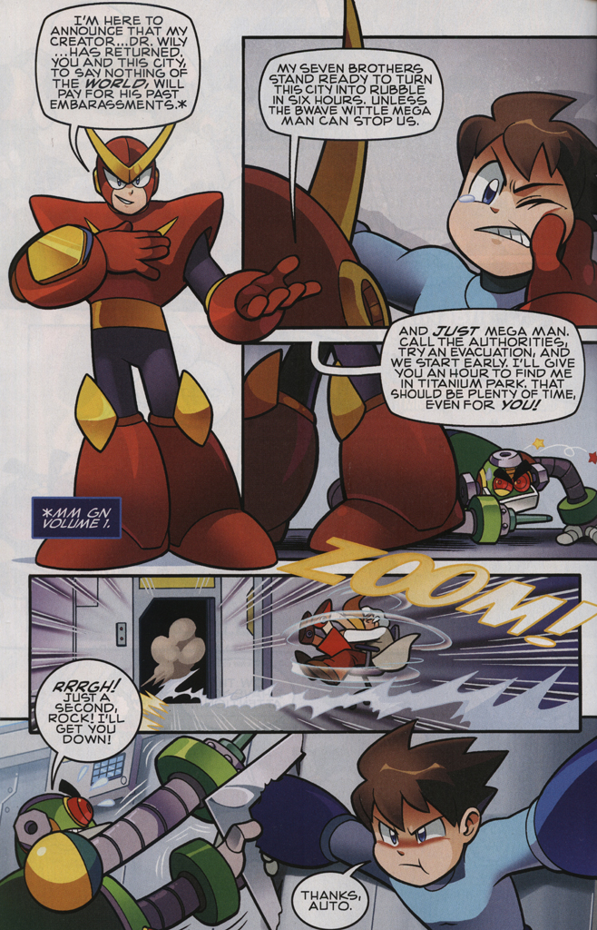 Read online Mega Man comic -  Issue #9 - 10