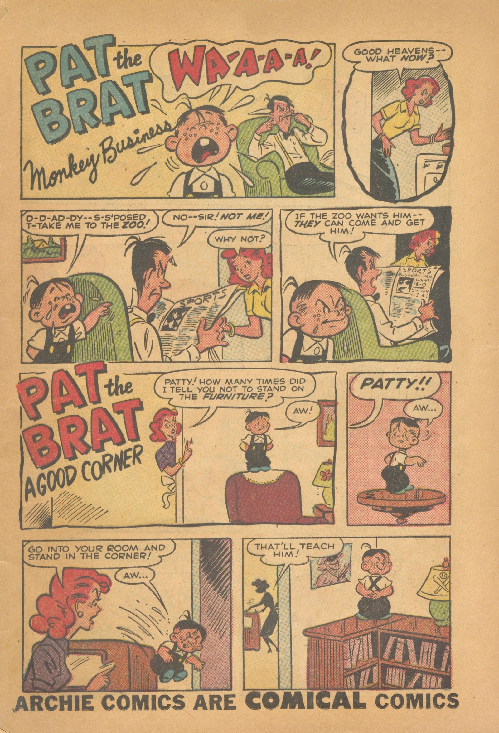 Read online Pat the Brat comic -  Issue #2 - 3