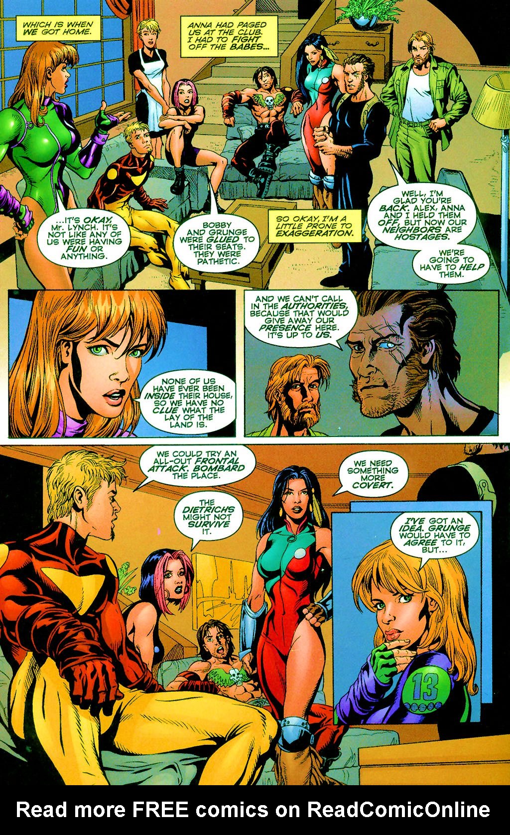 Read online Gen13 Bootleg comic -  Issue #14 - 14
