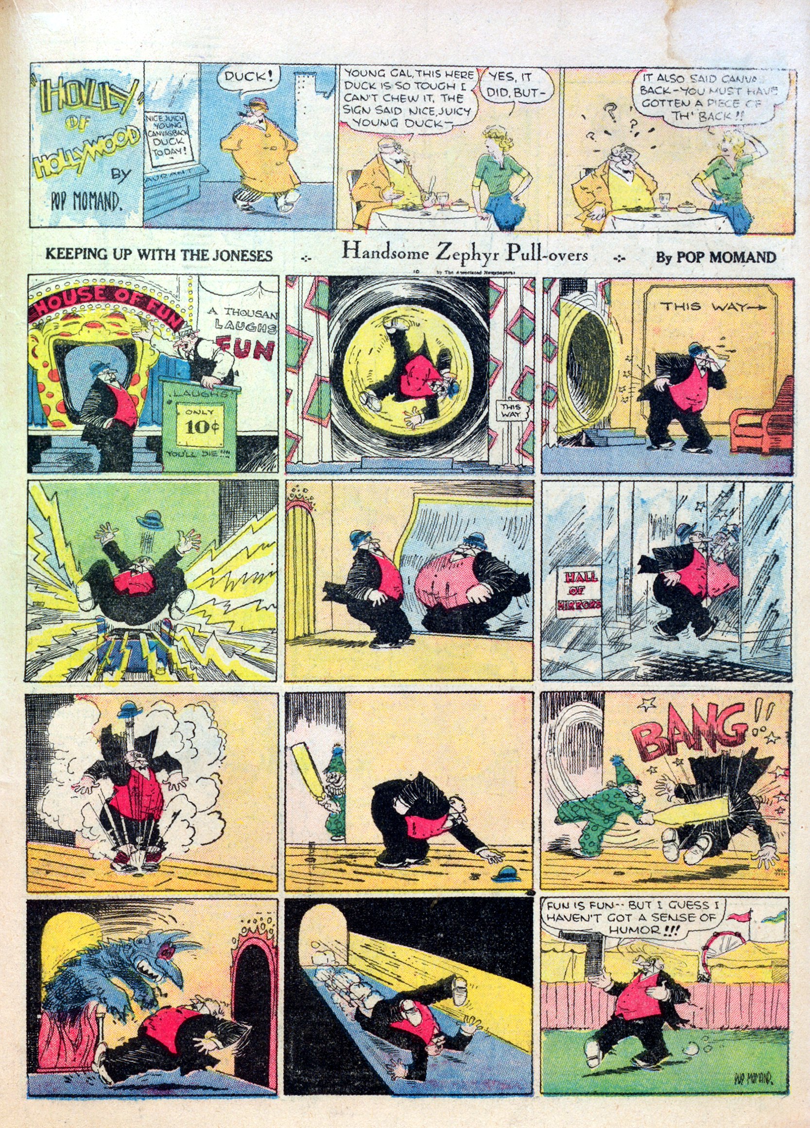 Read online Famous Funnies comic -  Issue #14 - 35