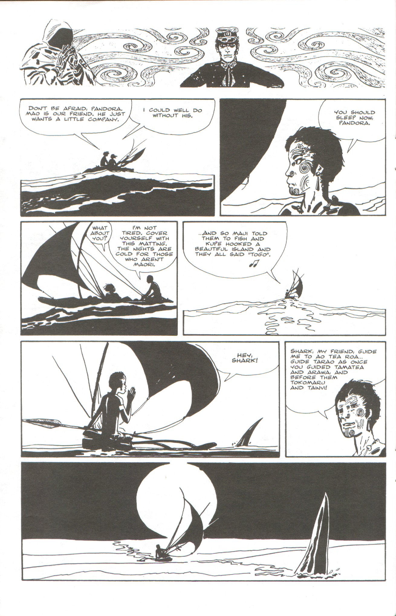 Read online Corto Maltese: Ballad of the Salt Sea comic -  Issue #5 - 22