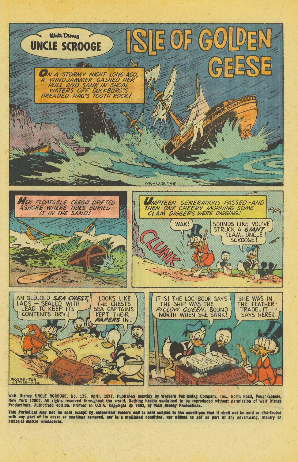Read online Uncle Scrooge (1953) comic -  Issue #139 - 3