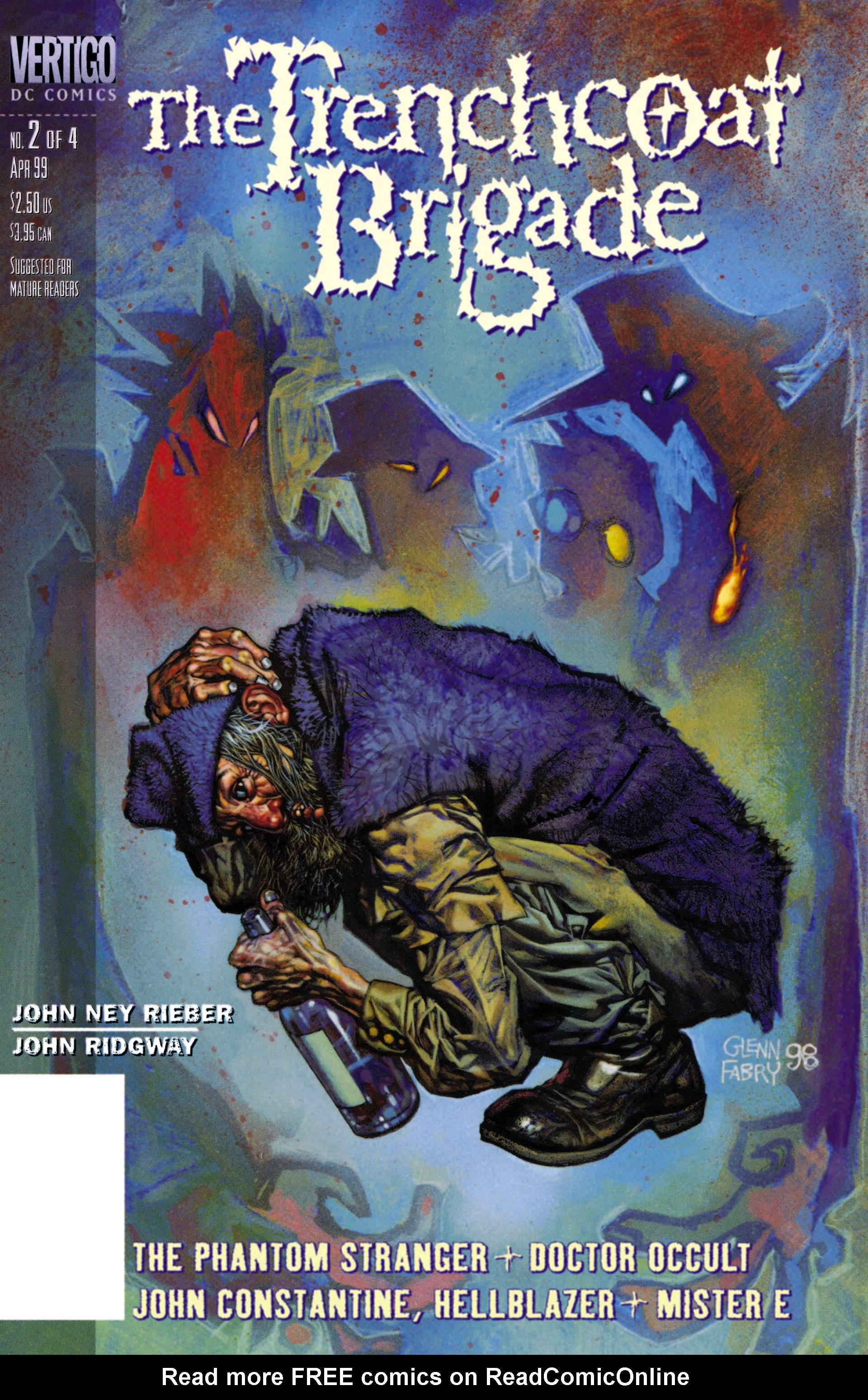 Read online The Trenchcoat Brigade comic -  Issue #2 - 1