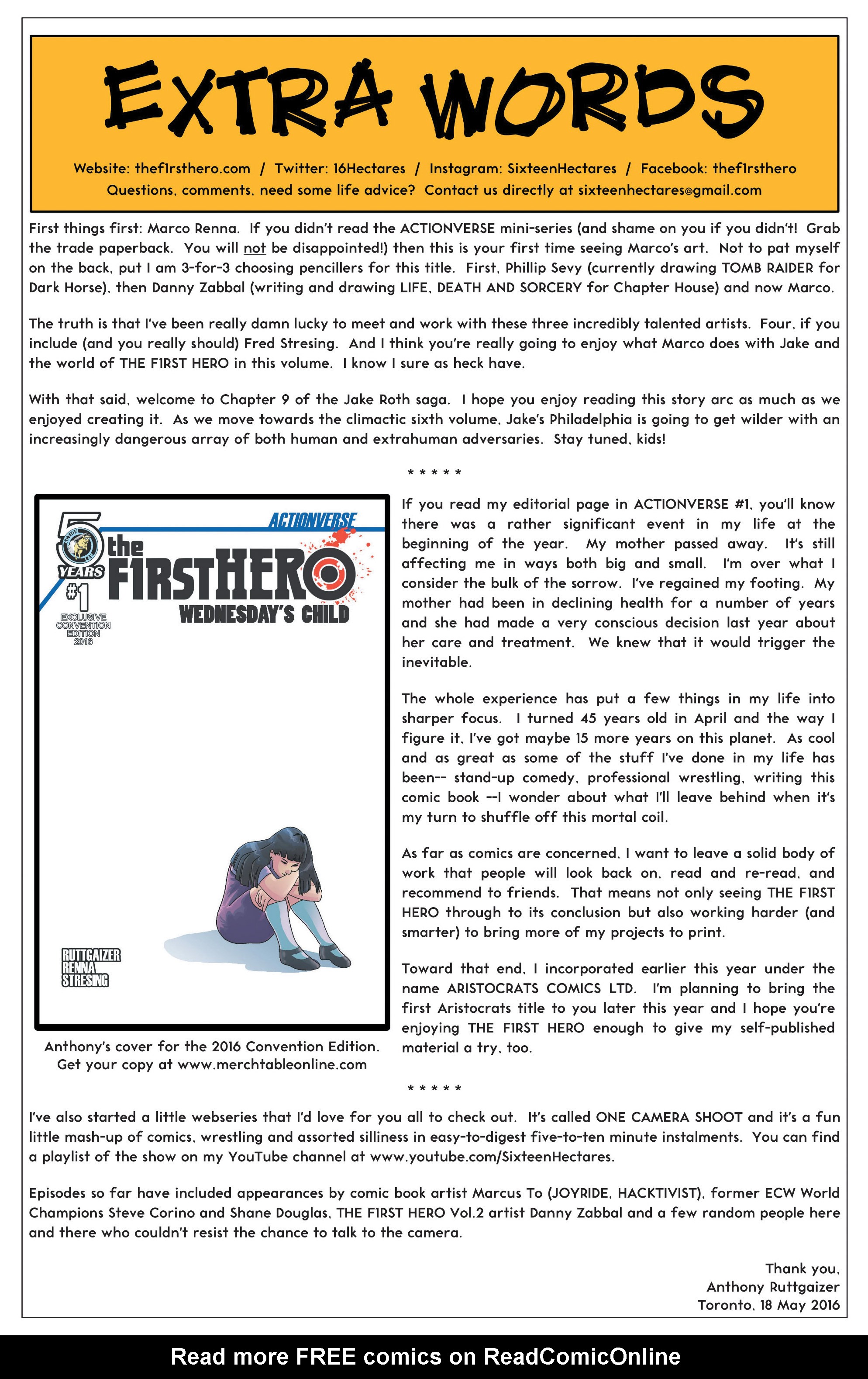 Read online The F1rst Hero: Wednesday's Child comic -  Issue #1 - 25